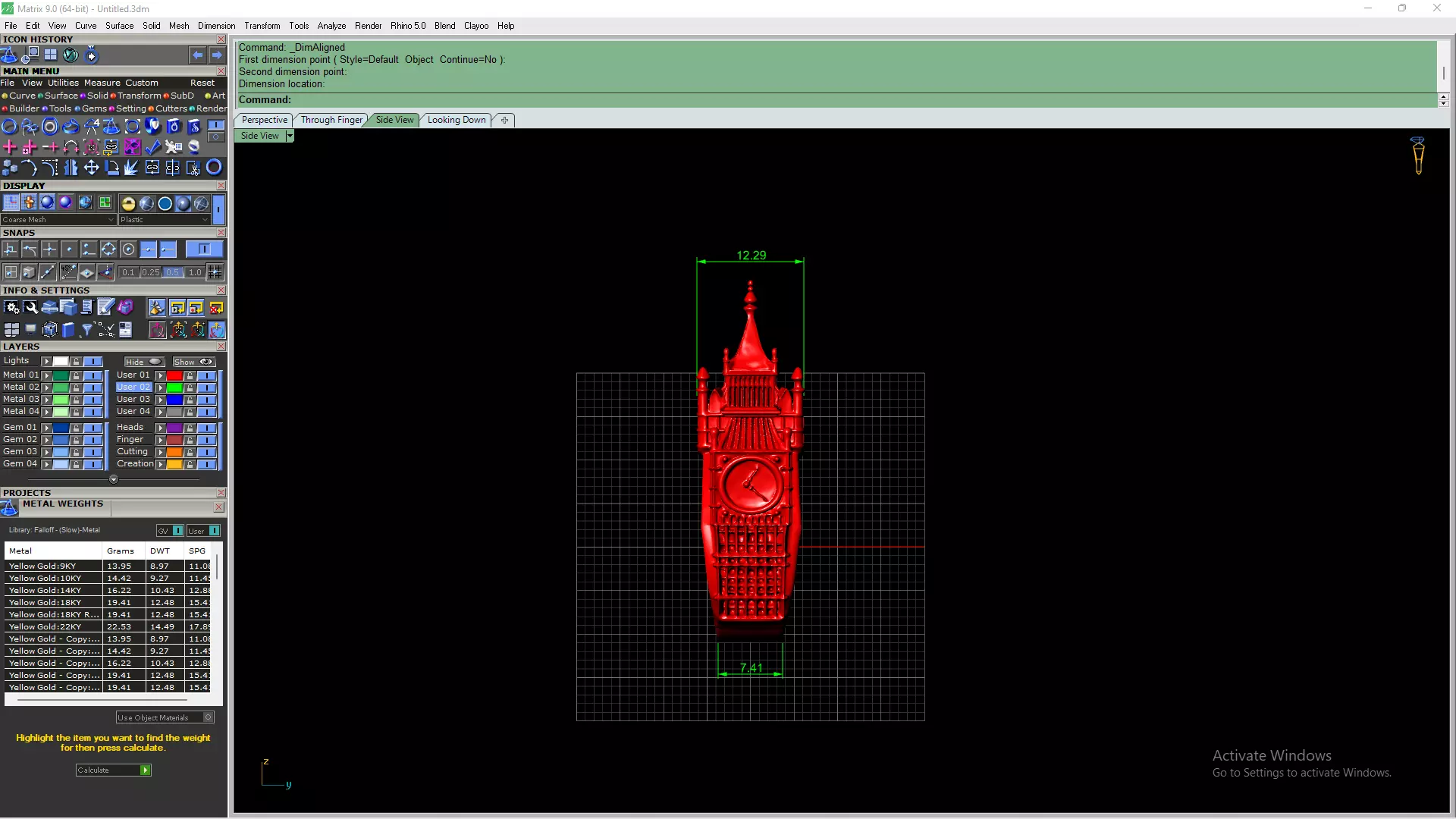Big Ben Ring 3D print model_6