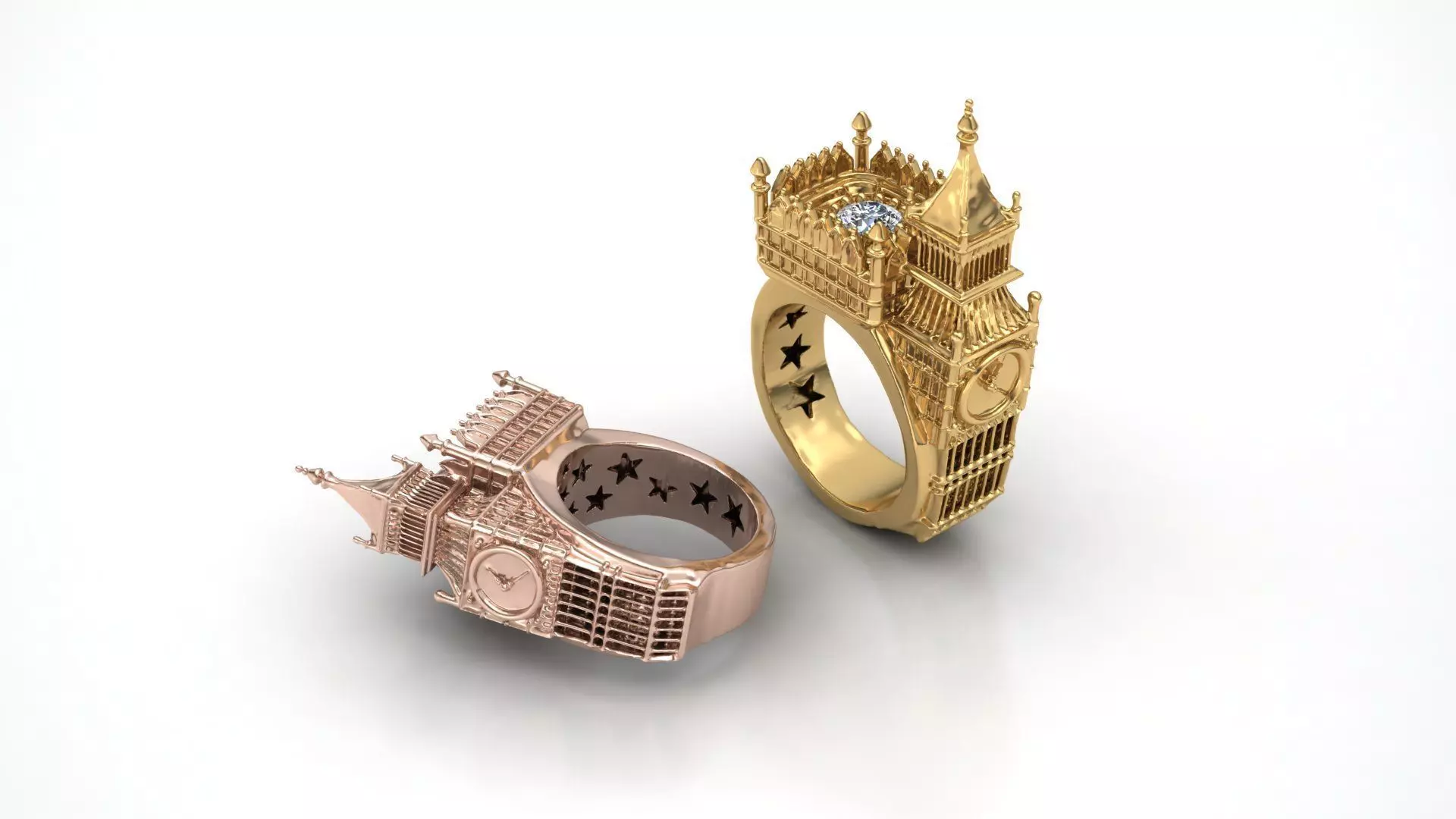 Big Ben Ring 3D print model_2