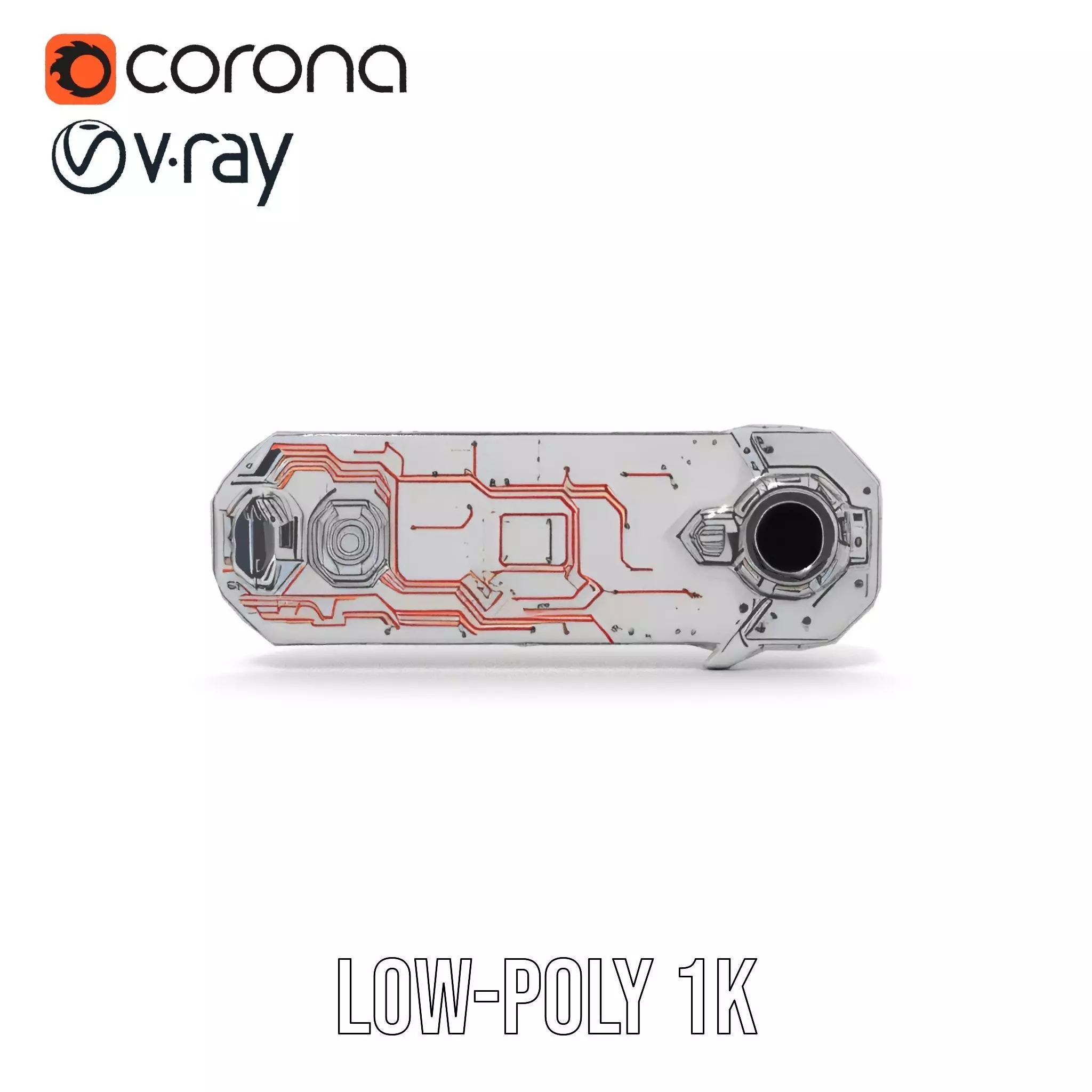 Futuristic Metallic Panel model pack Texture_19