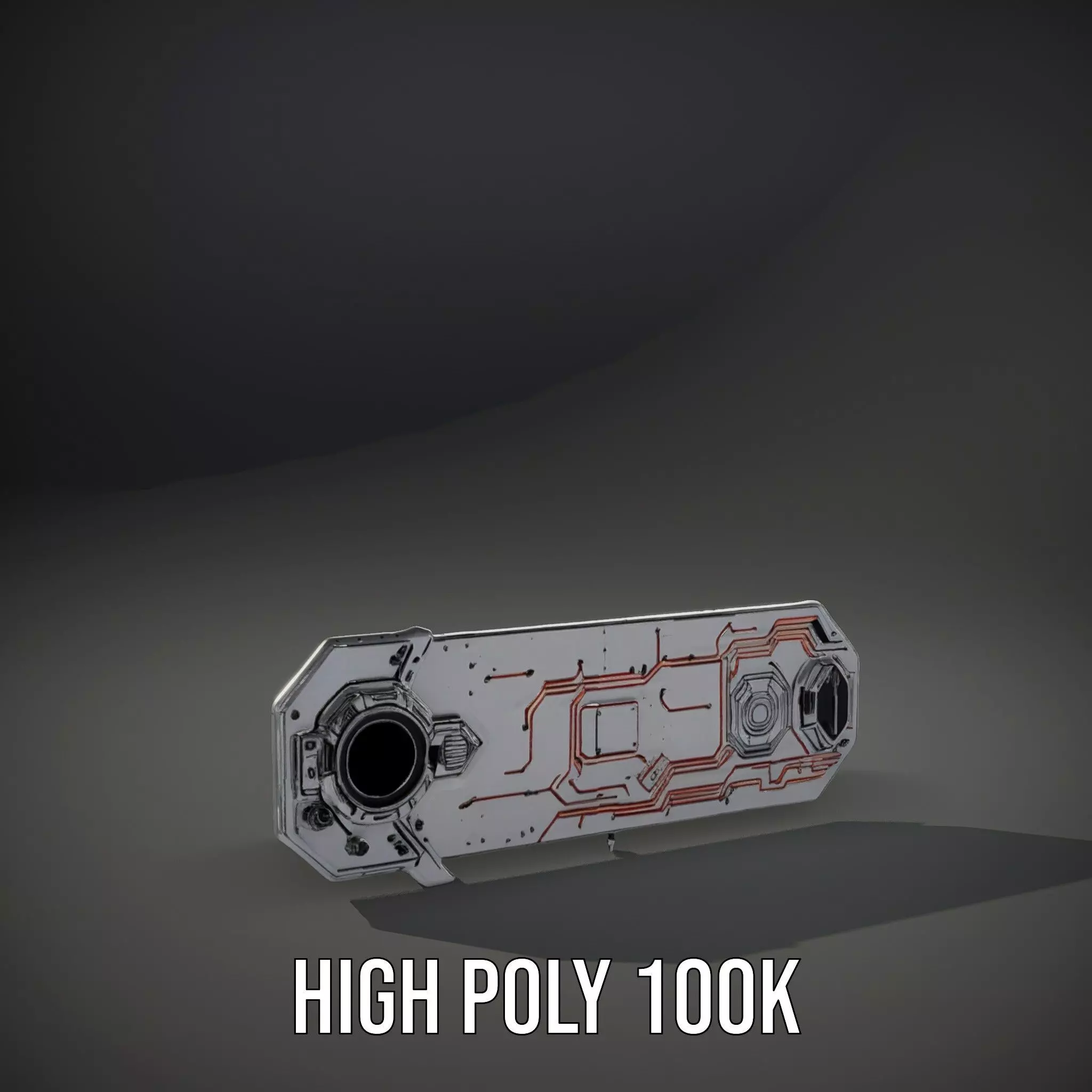 Futuristic Metallic Panel model pack Texture_14