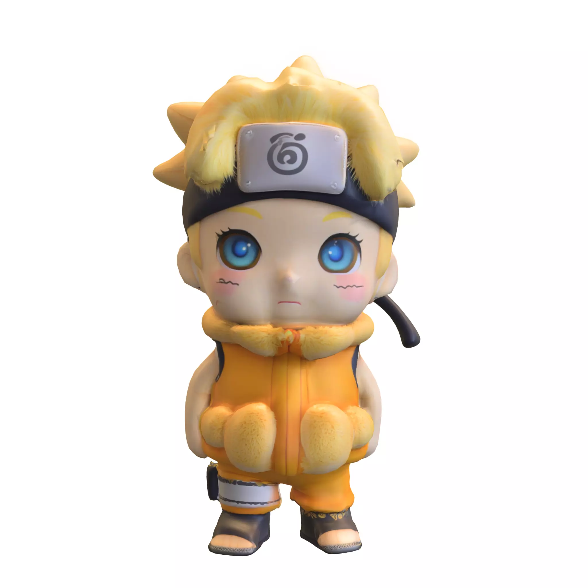 Naruto Chibi Kawaii Low-poly 3D model_3
