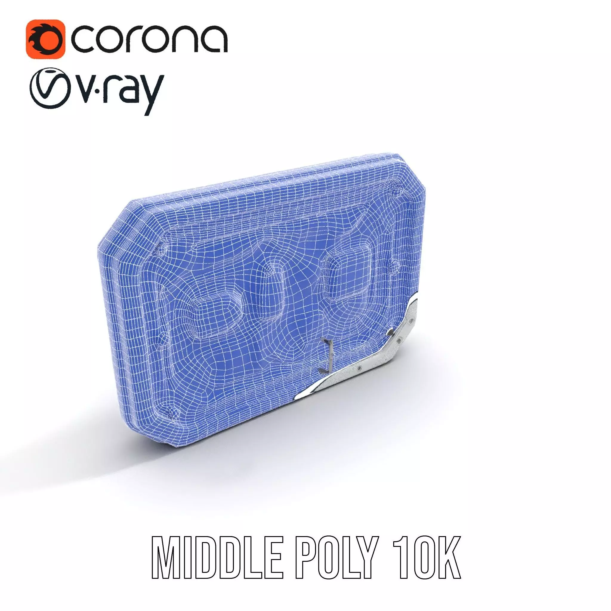 Futuristic Control Panel model pack Low-poly 3D model_11