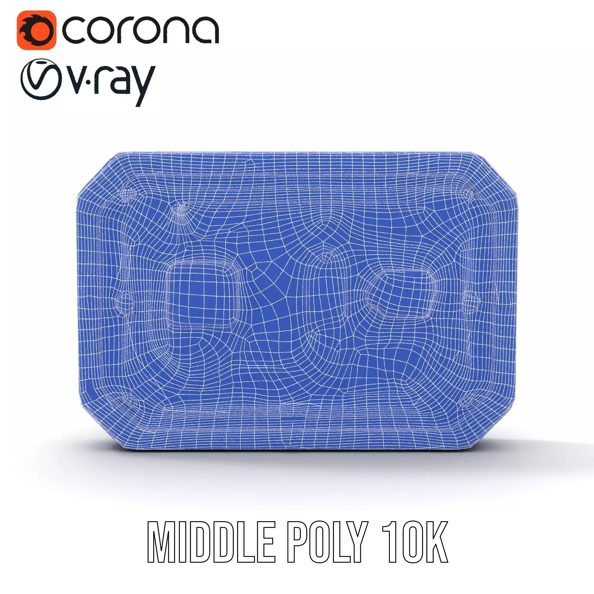 Futuristic Control Panel model pack Low-poly 3D model_23