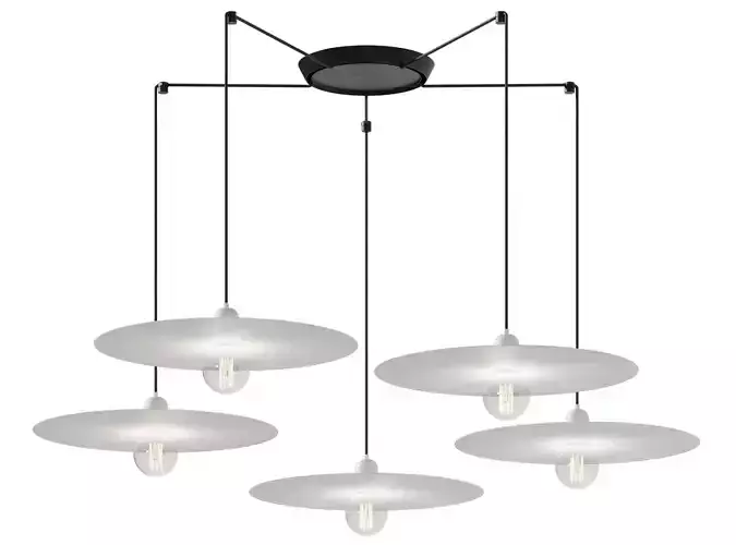 Chandelier Faro Barcelona PLAT 5L