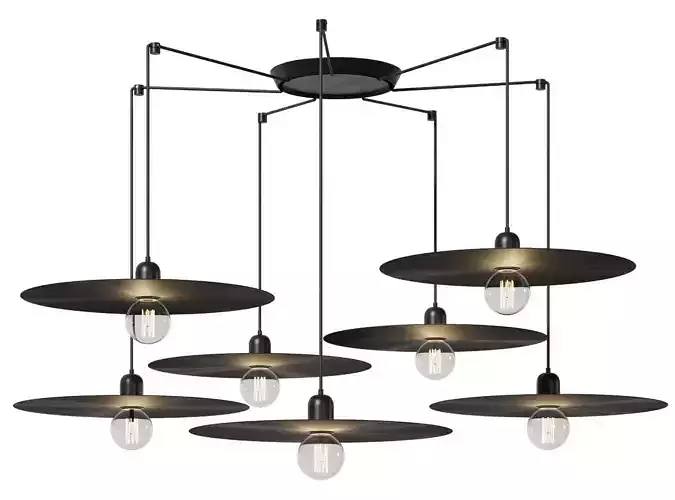 Chandelier Faro Barcelona PLAT 7L