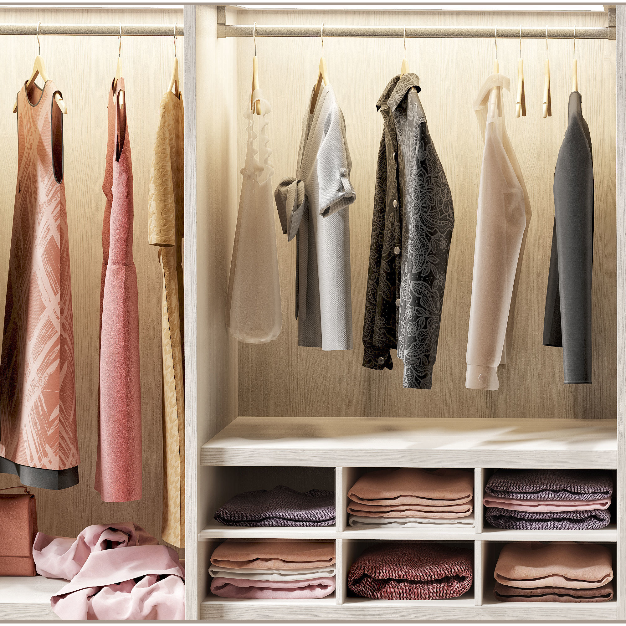 Flou Wardrobe 3D model_2