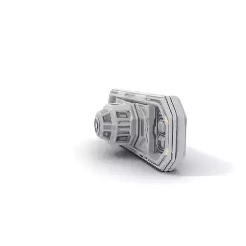 Futuristic Wall Panel model pack