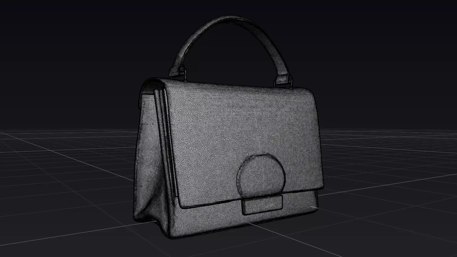 Rose bag 3D model_6