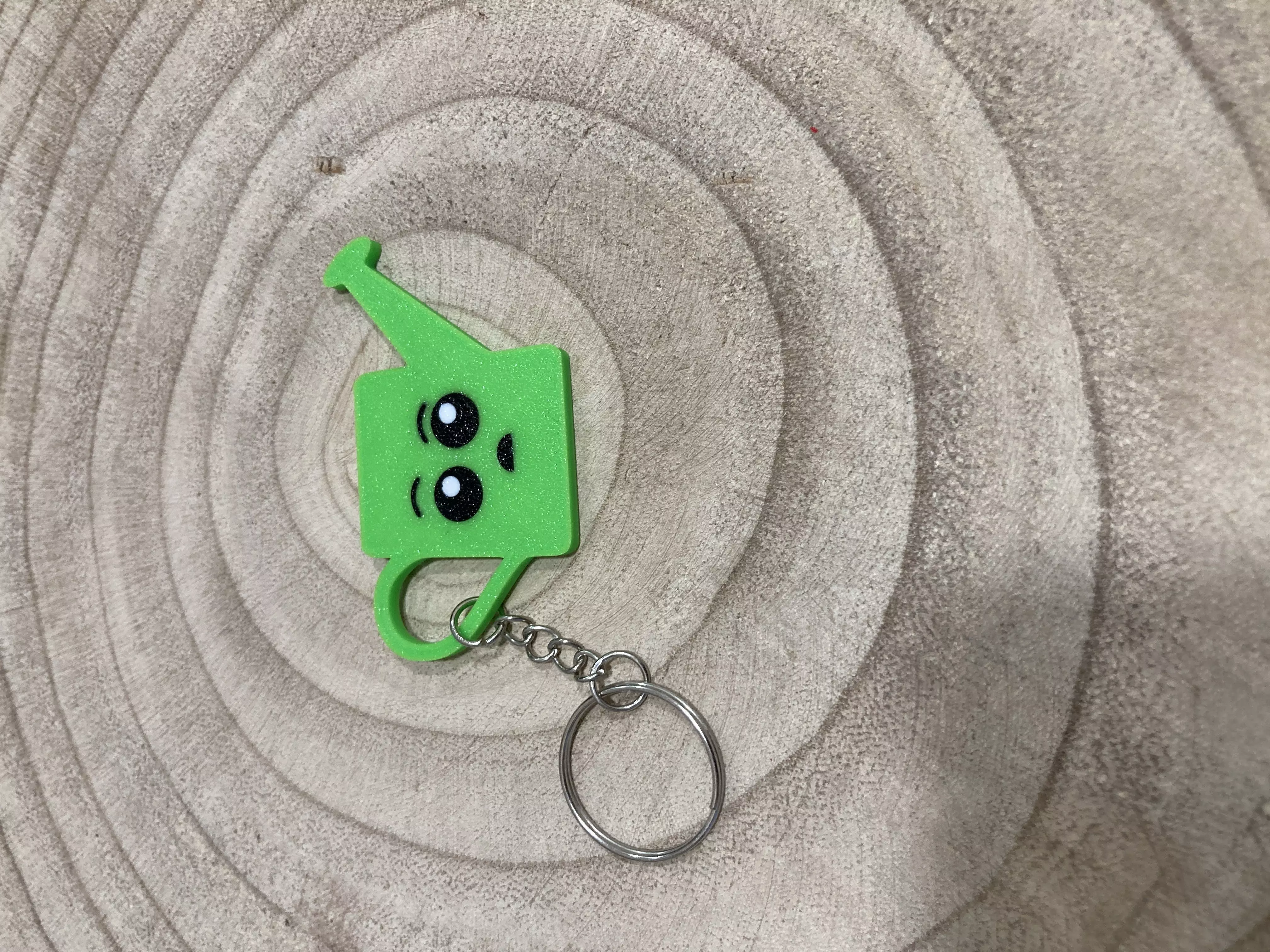 Watering can keychain Llavero regadera 3D print model_0