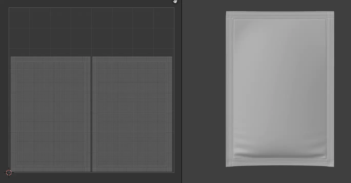 Sachet Mockup 3D model_9