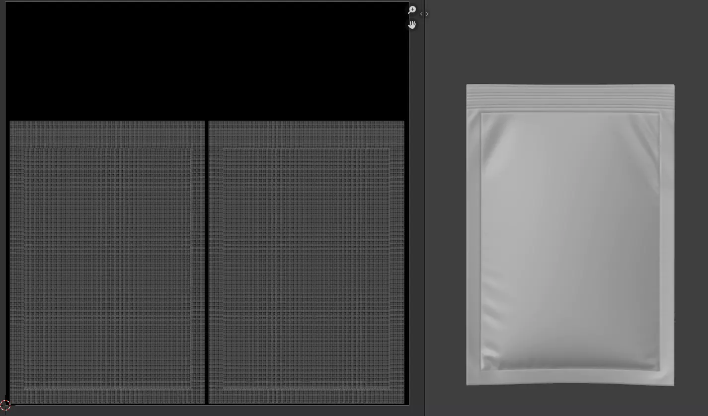 Sachet Mockup 02 3D model_10