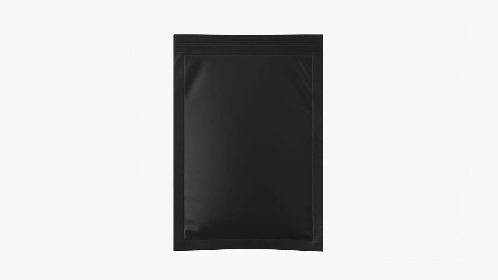 Sachet Mockup 02 3D model_1