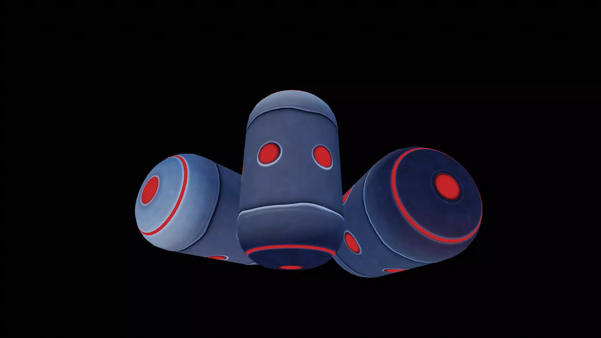 Stylized Sci Fi Grenade - Game Ready Low-poly 3D model_20