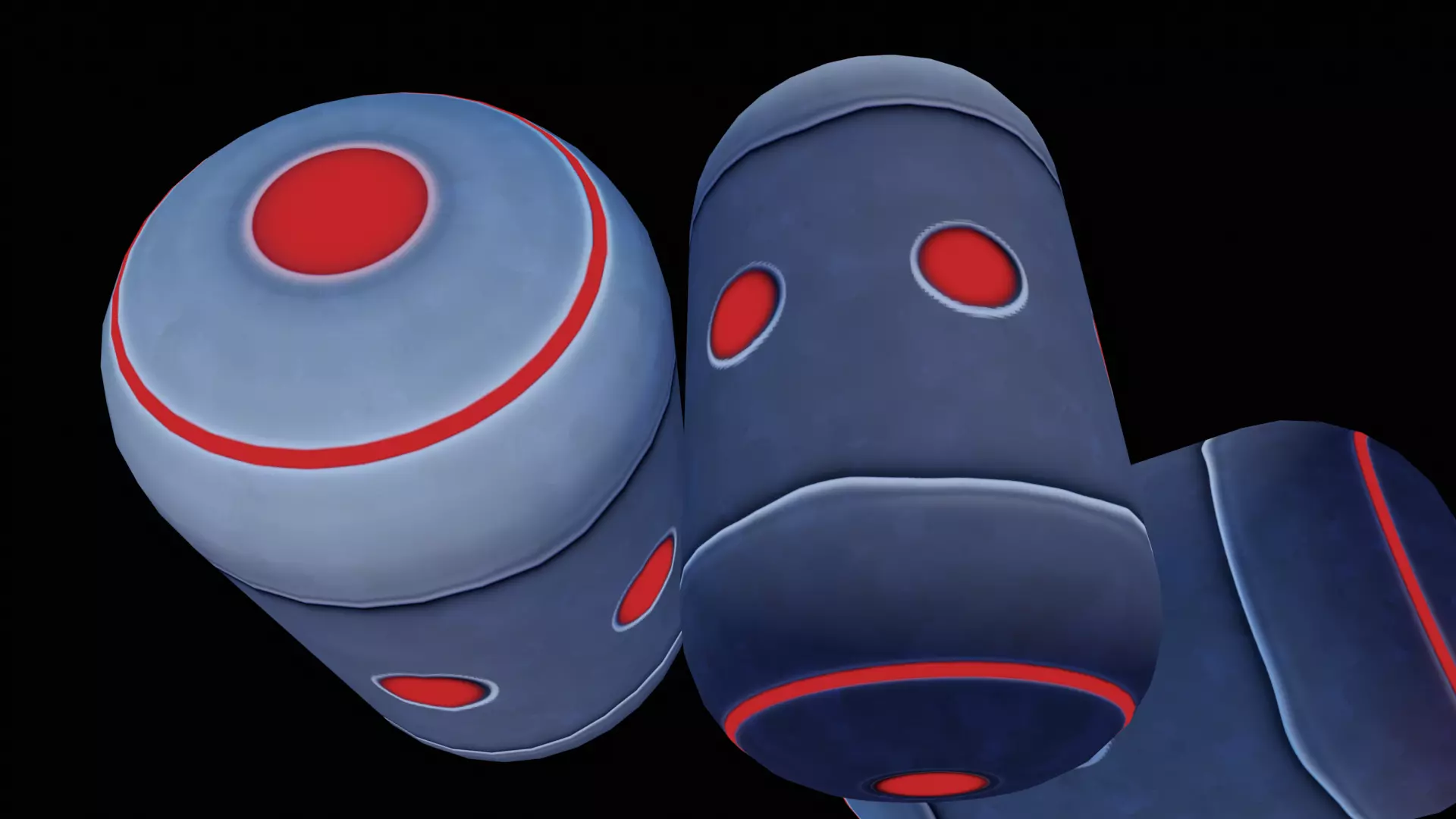 Stylized Sci Fi Grenade - Game Ready Low-poly 3D model_18