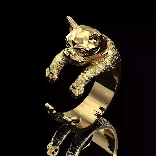 Cute Dog Ring