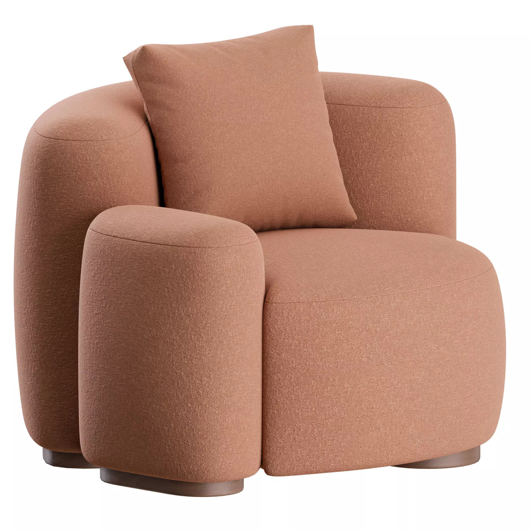 Baba Easy Chair by Gisbert Poppler 3D model_2