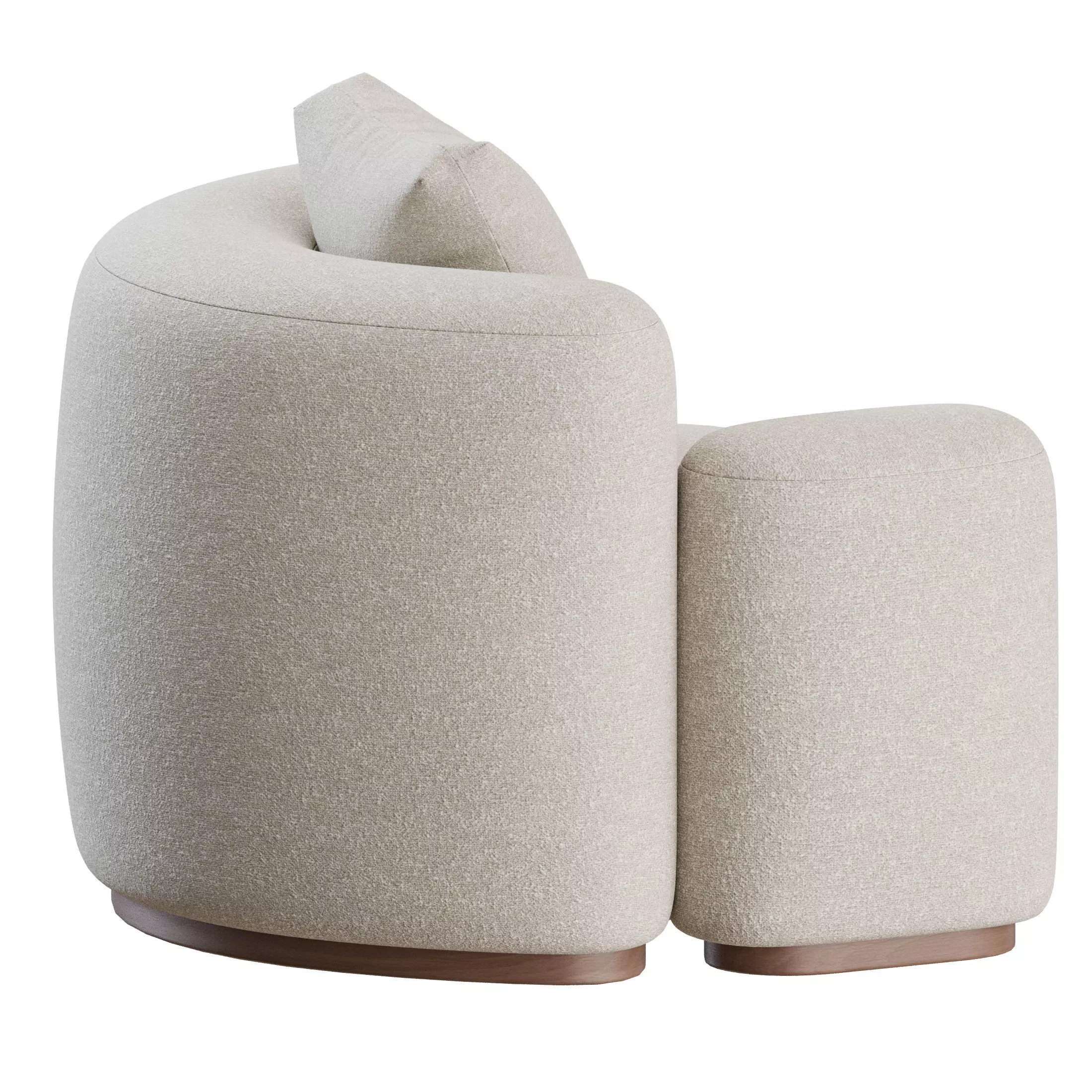 Baba Easy Chair by Gisbert Poppler 3D model_14