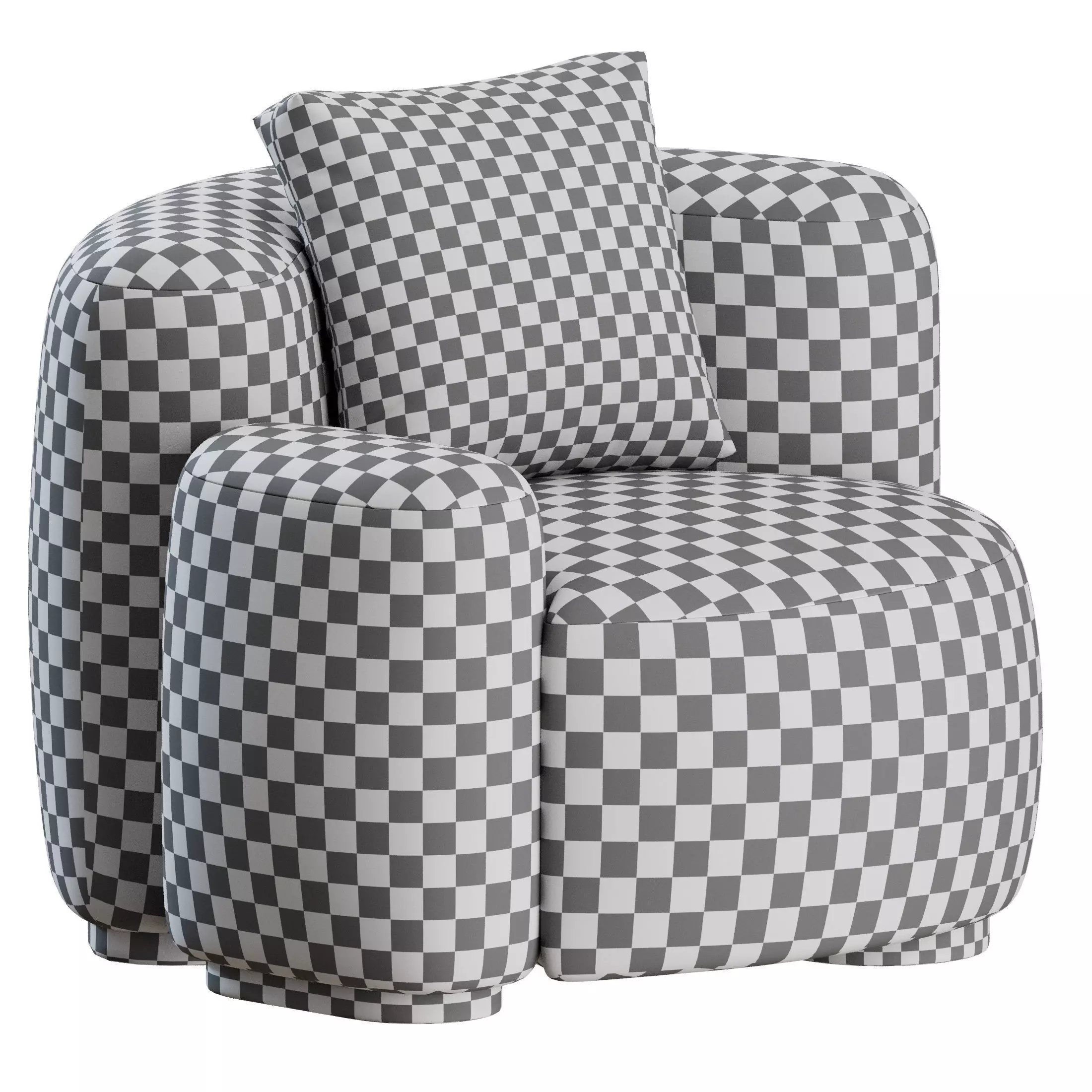 Baba Easy Chair by Gisbert Poppler 3D model_3