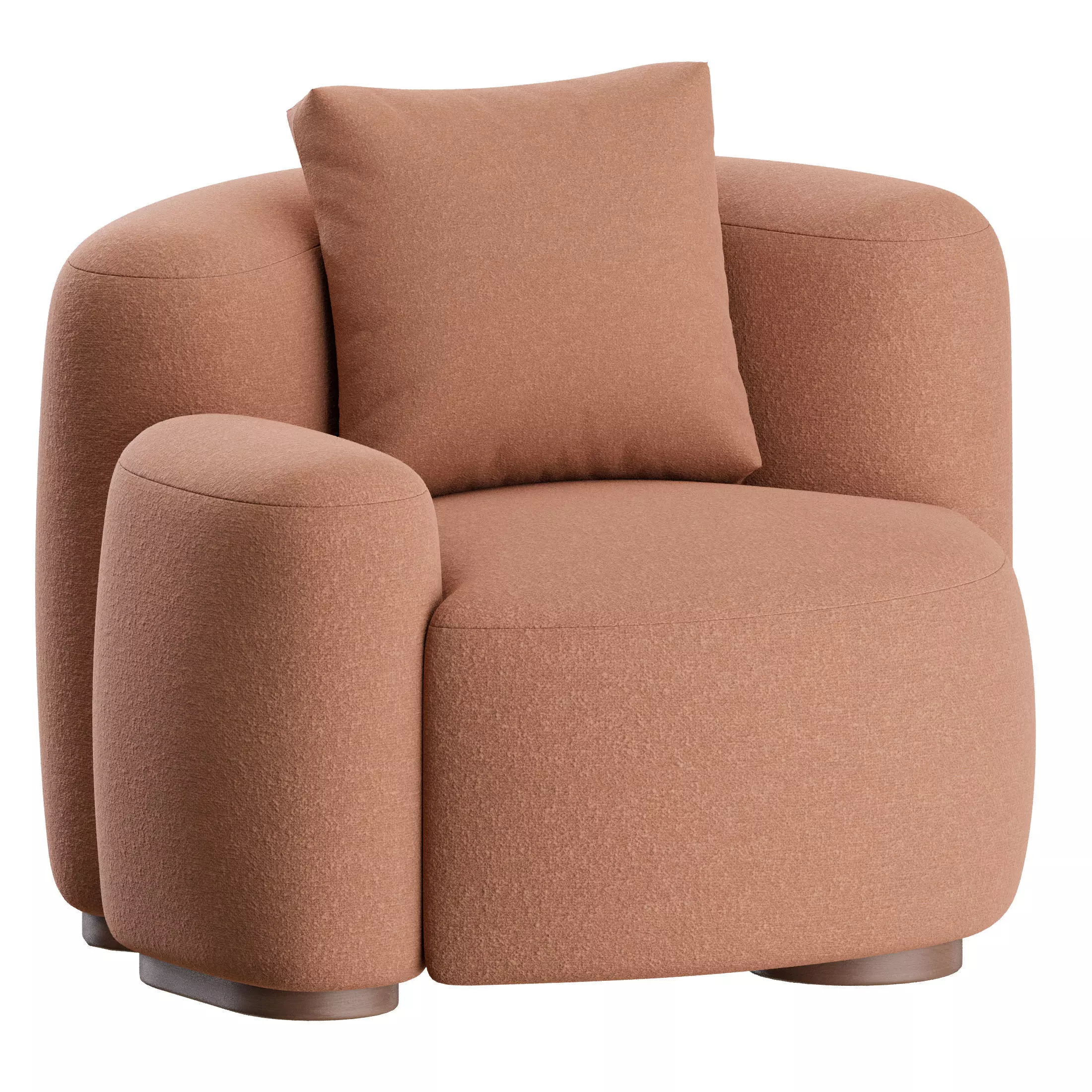 Baba Easy Chair by Gisbert Poppler 3D model_5