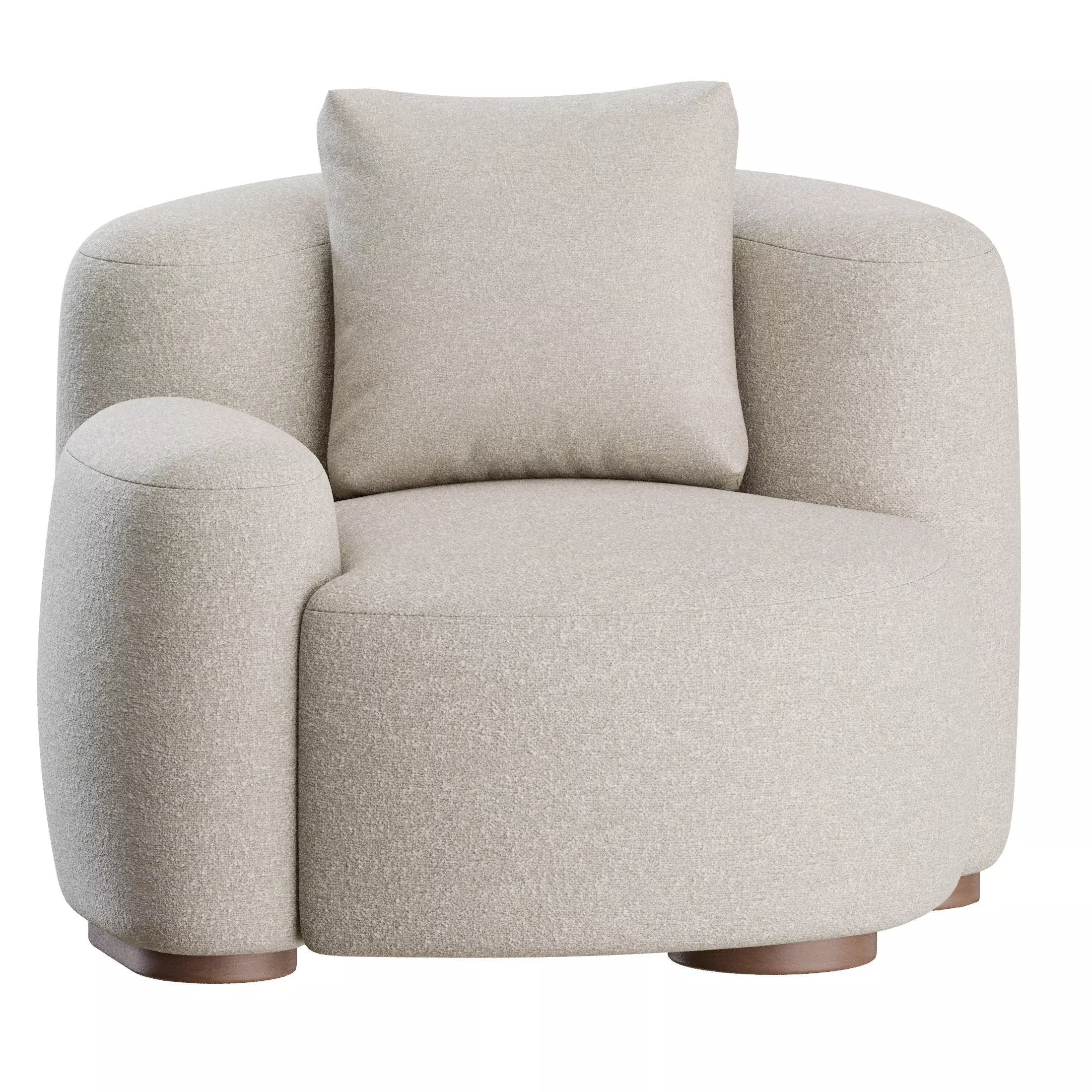 Baba Easy Chair by Gisbert Poppler 3D model_12