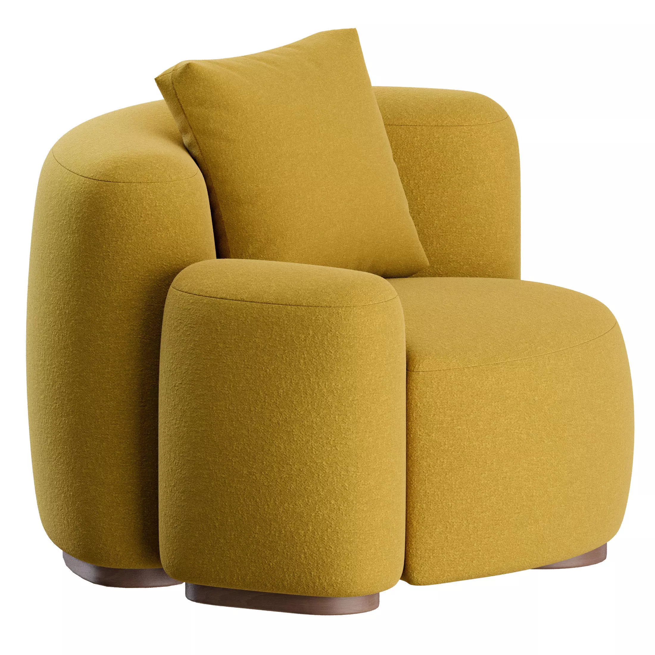 Baba Easy Chair by Gisbert Poppler 3D model_9