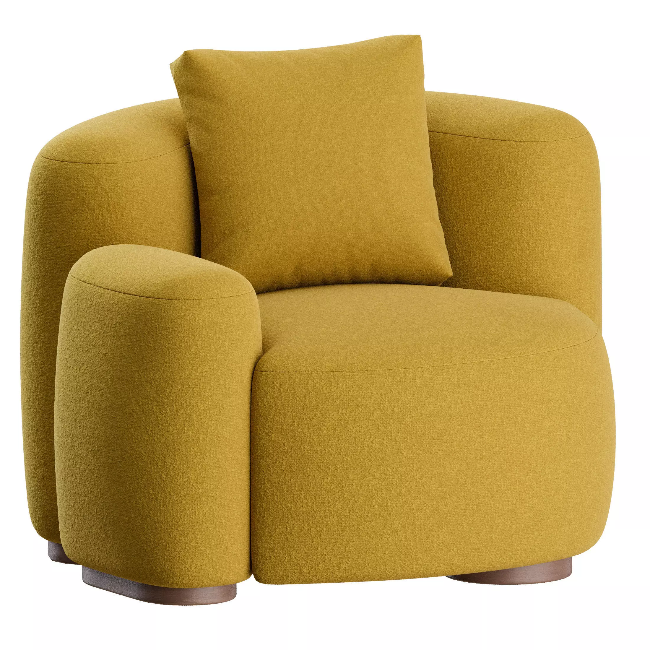 Baba Easy Chair by Gisbert Poppler 3D model_8