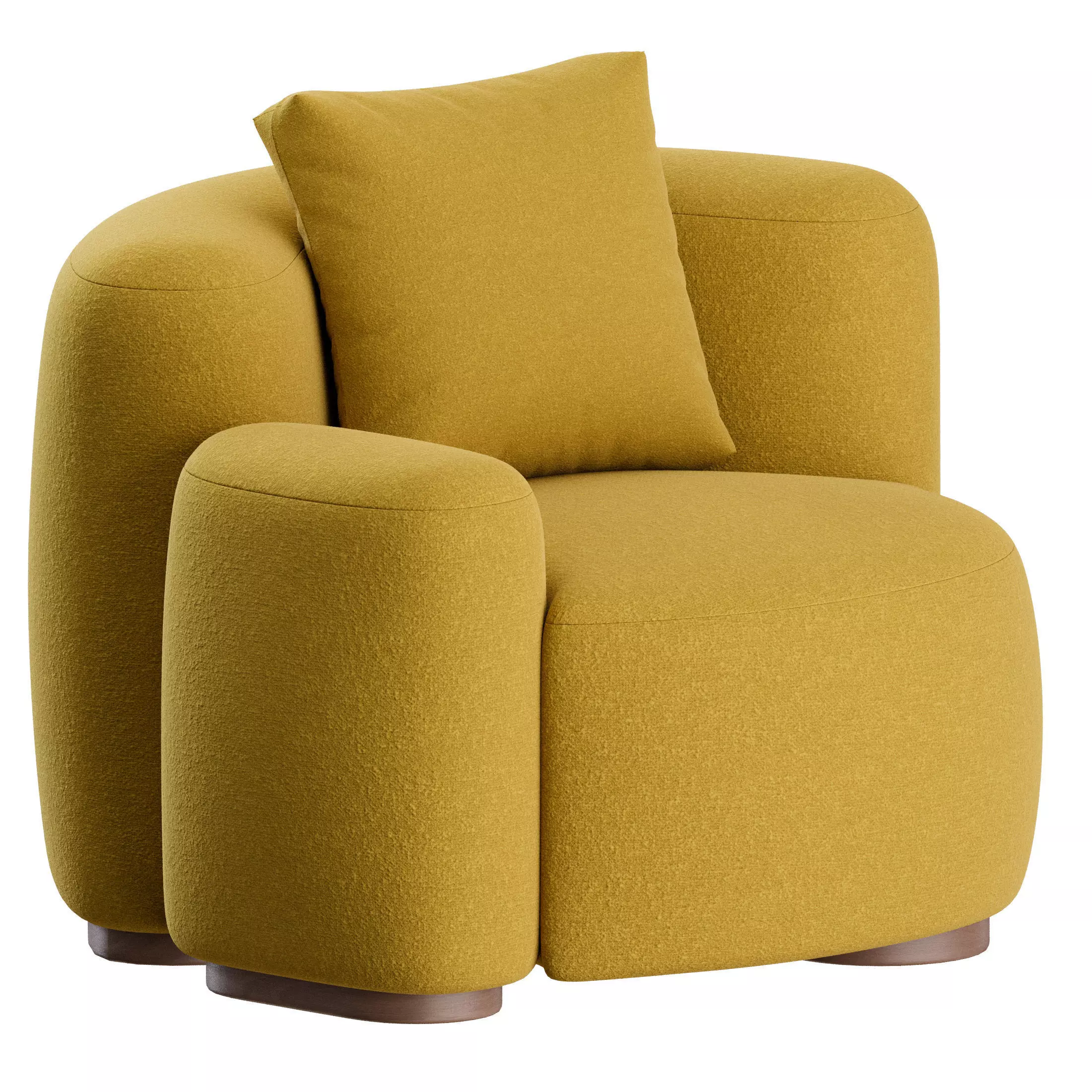 Baba Easy Chair by Gisbert Poppler 3D model_1