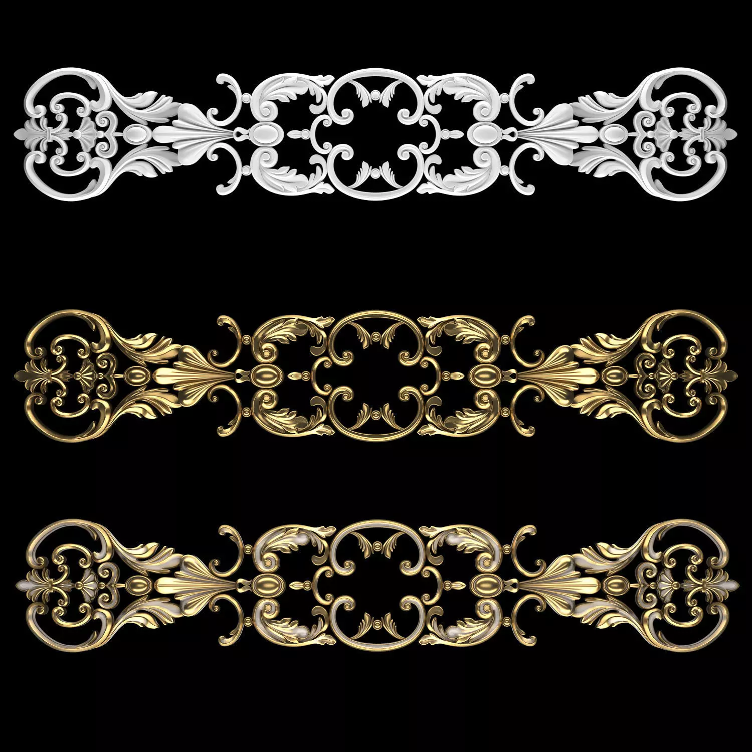 Ornament 108 3D model_3