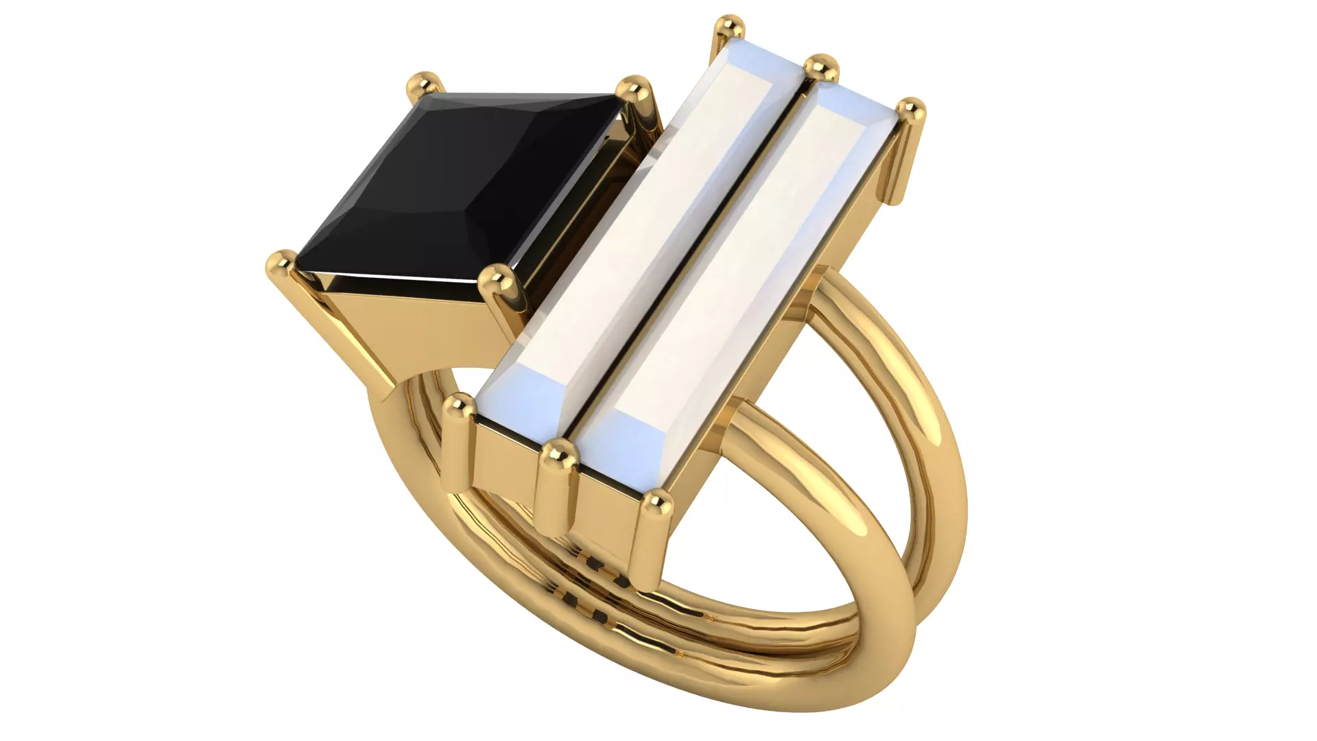 Womans Ring Size 58  3D print model_26