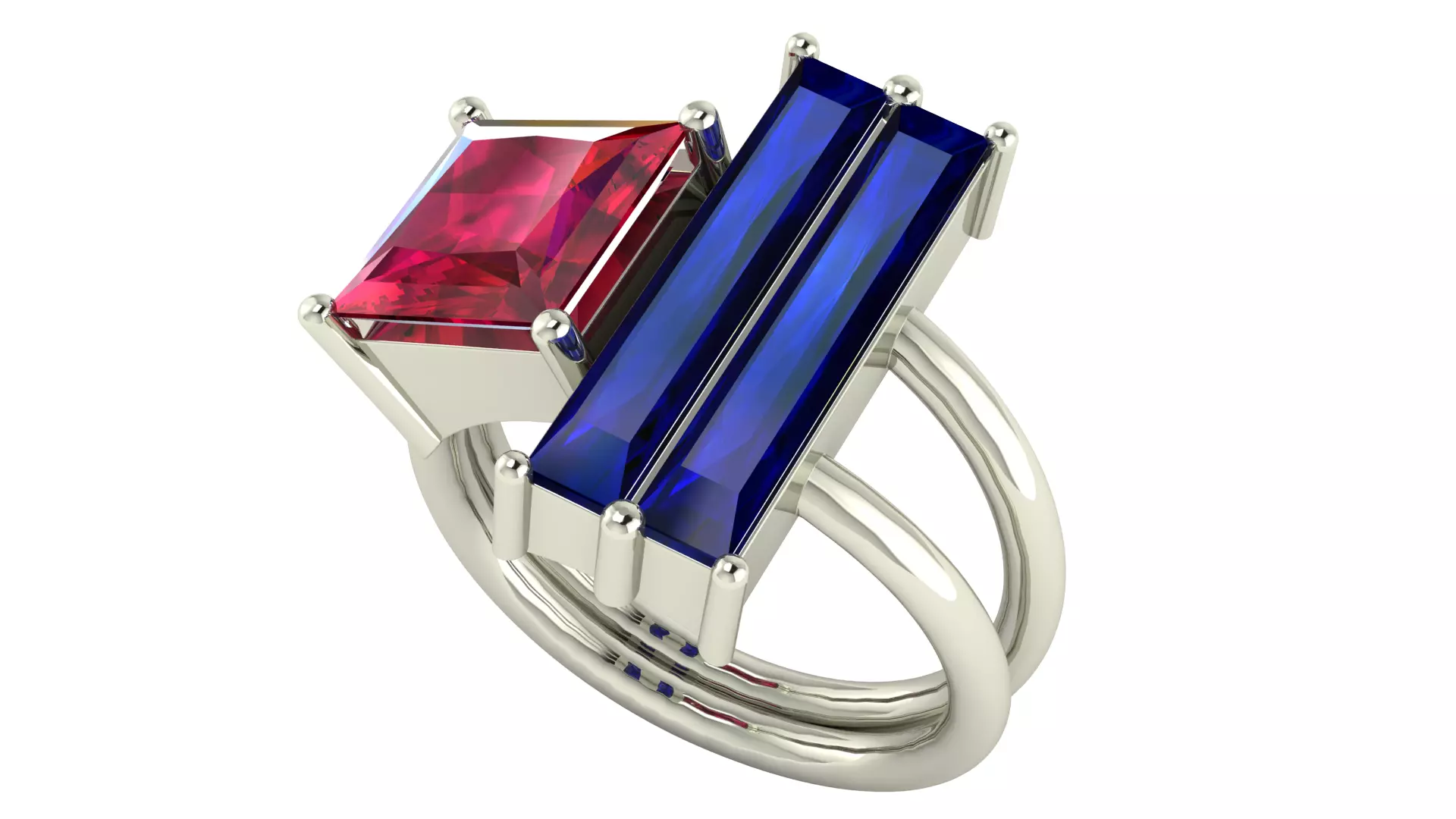 Womans Ring Size 58  3D print model_14