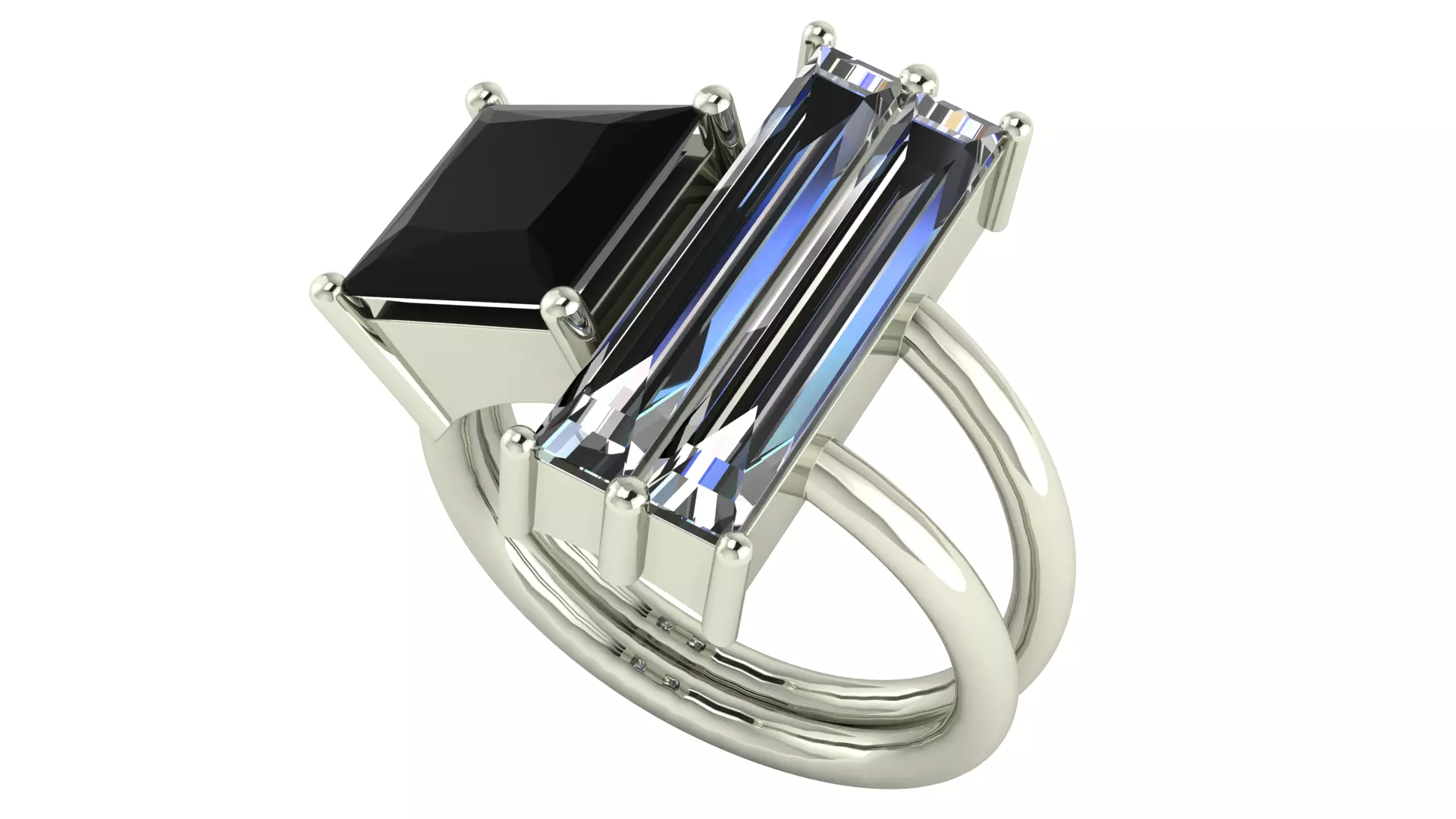 Womans Ring Size 58  3D print model_21