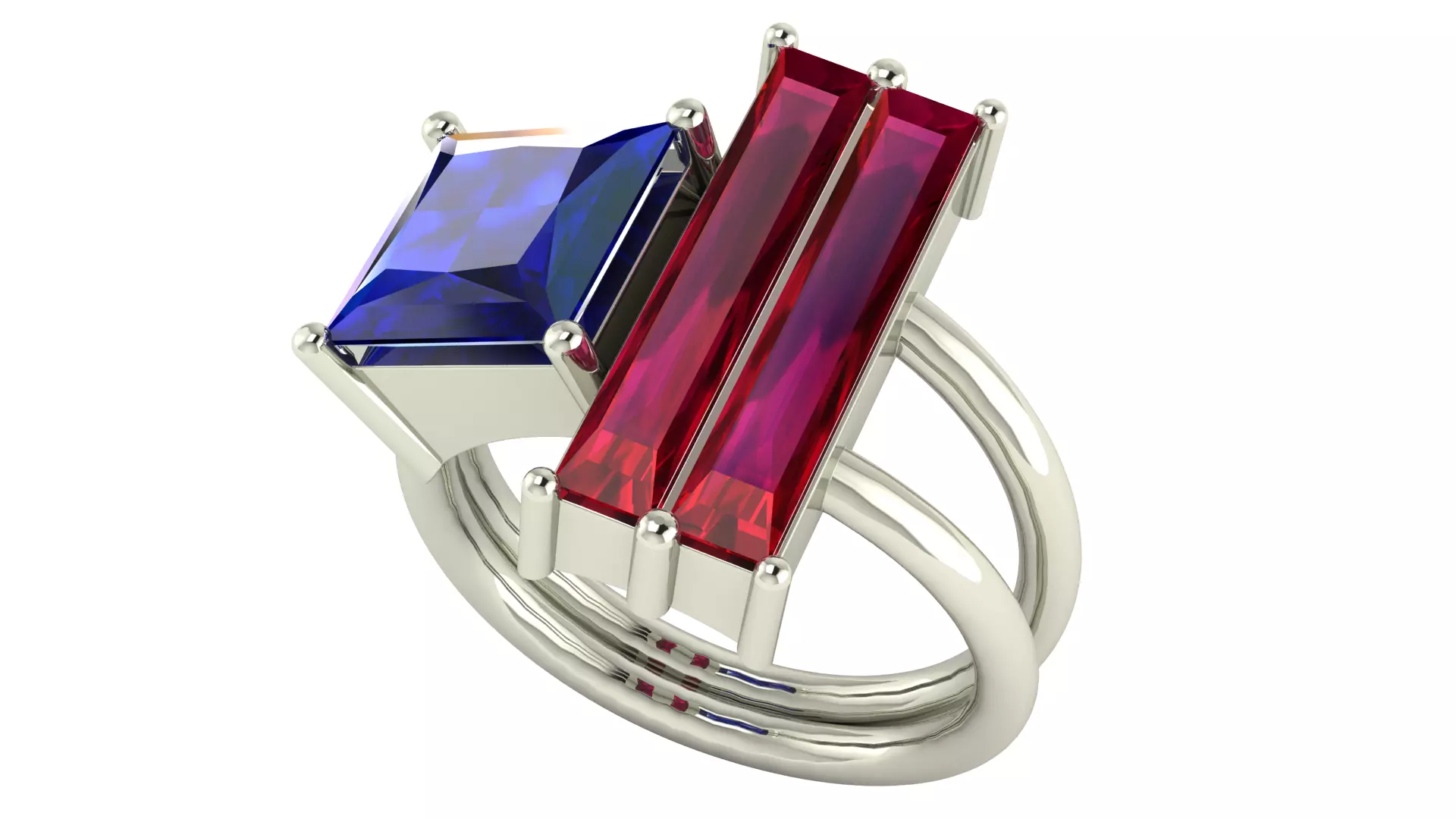 Womans Ring Size 58  3D print model_0