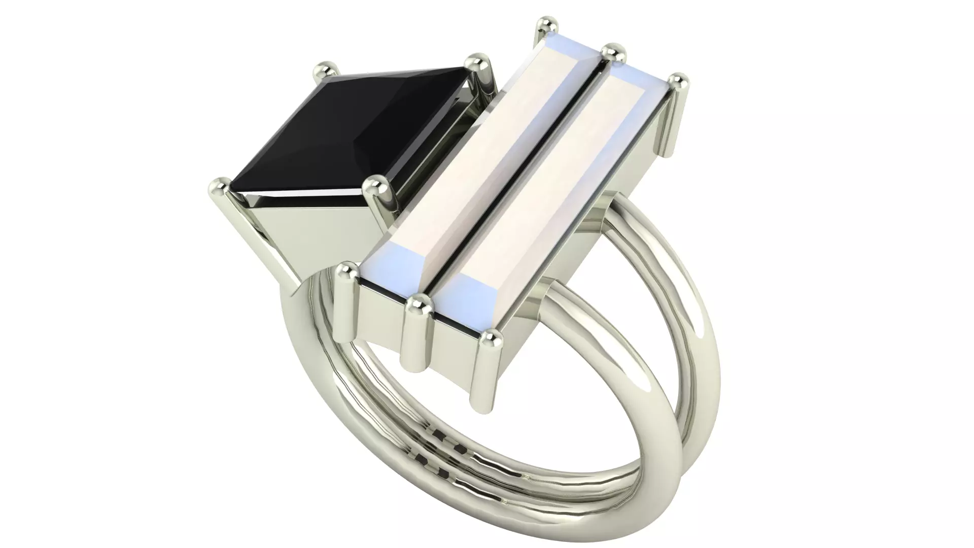 Womans Ring Size 58  3D print model_23