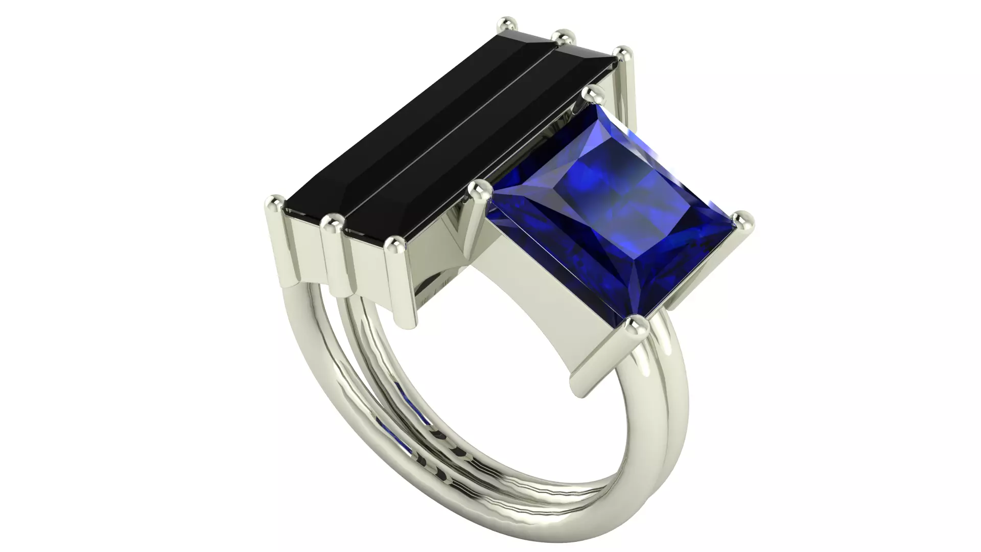 Womans Ring Size 58  3D print model_17