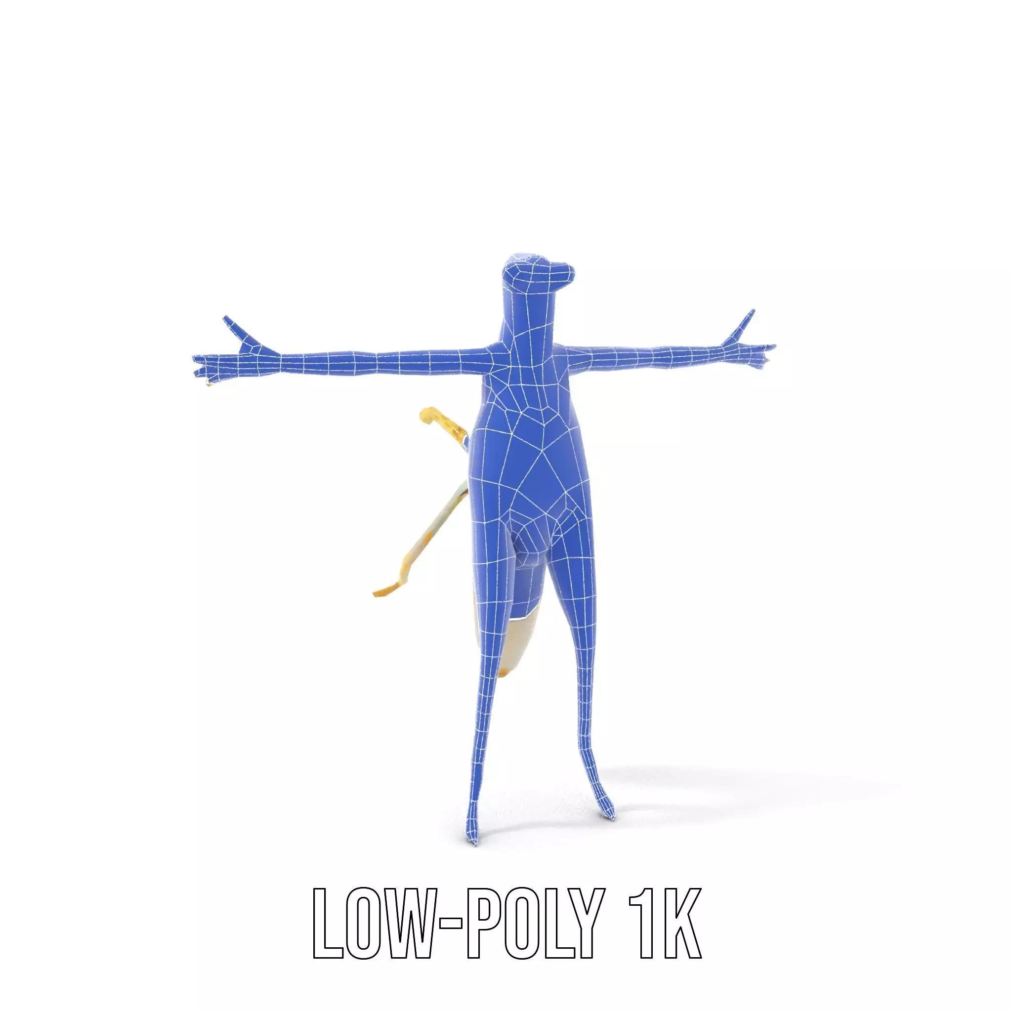 Iridescent Mantis model pack Low-poly 3D model_31