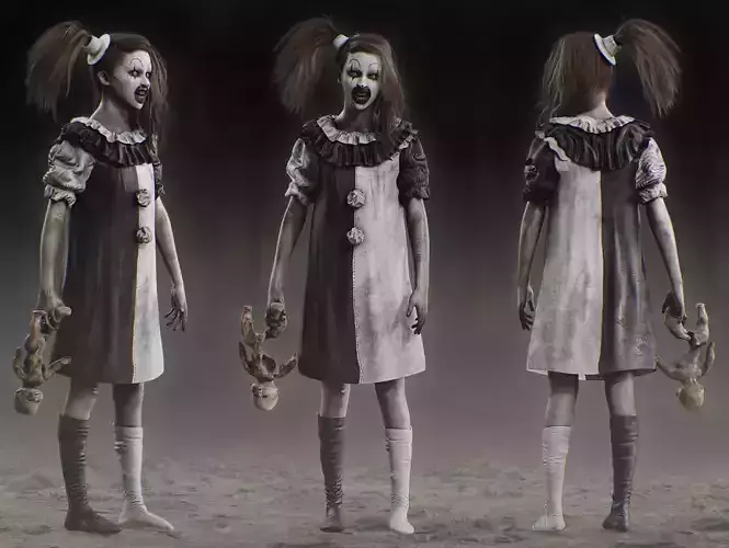 Little Pale Girl From Terrifier