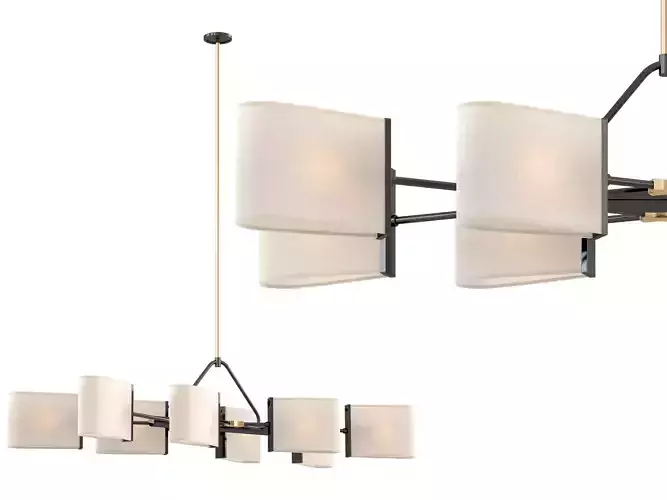 Modern Linear Chandelier