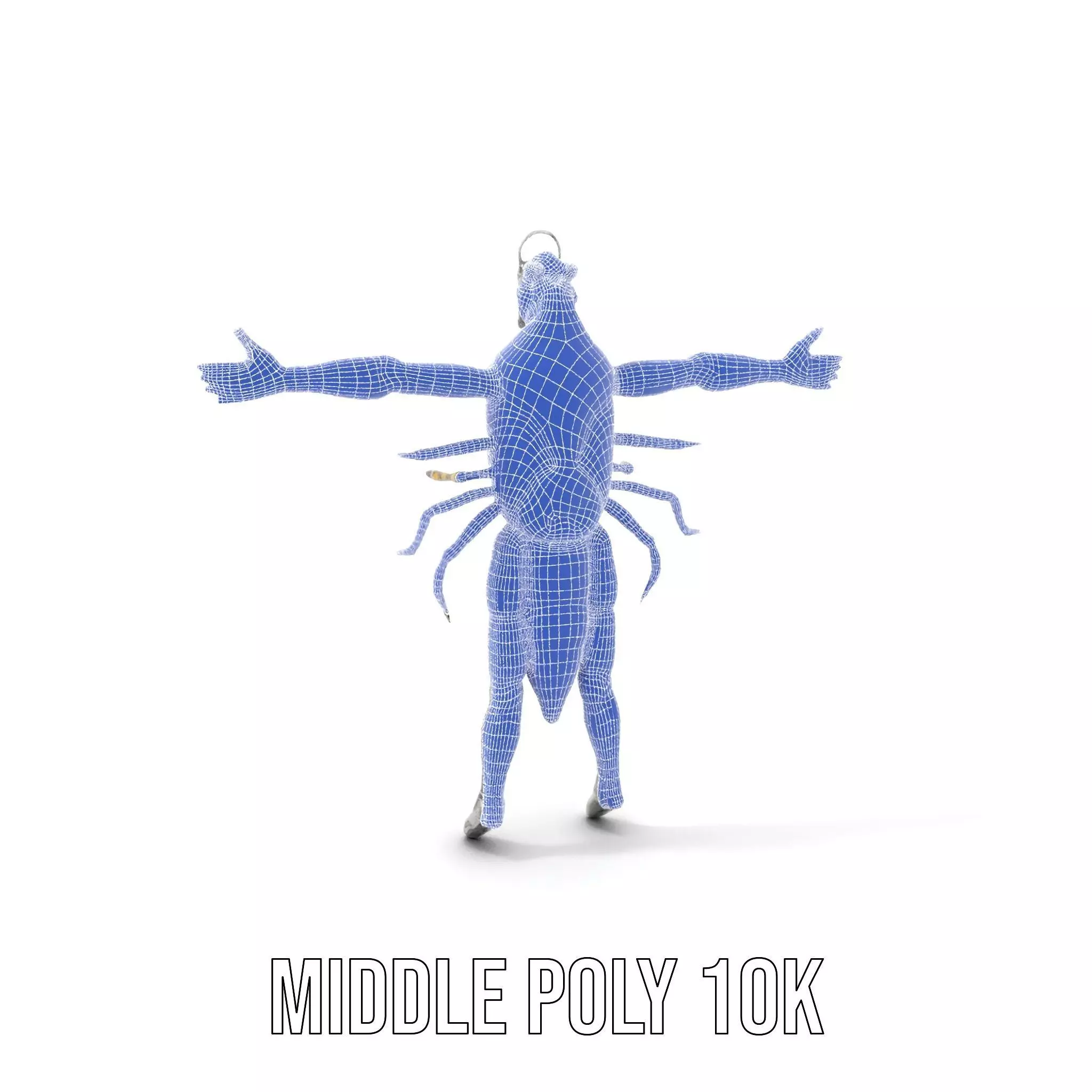 Steampunk Beetle Warrior model pack Low-poly 3D model_18