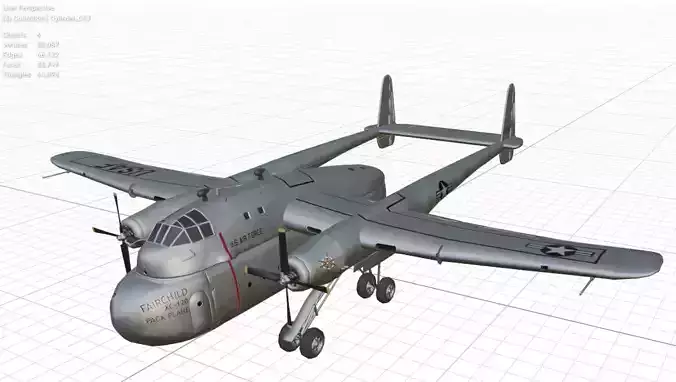 FAIRCHILD XC-120 PACKPLANE - The Unwanted BLOB 