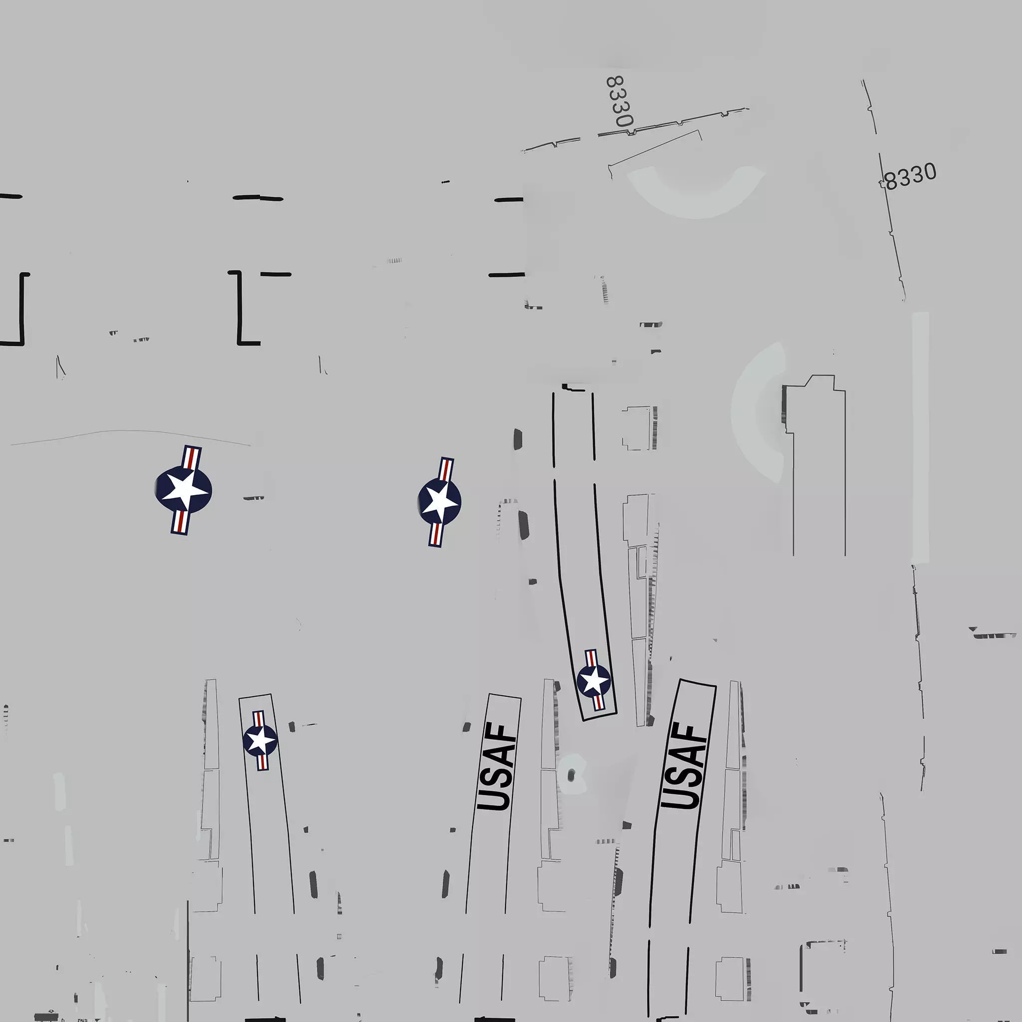 FAIRCHILD XC-120 PACKPLANE - The Unwanted BLOB Low-poly 3D model_41