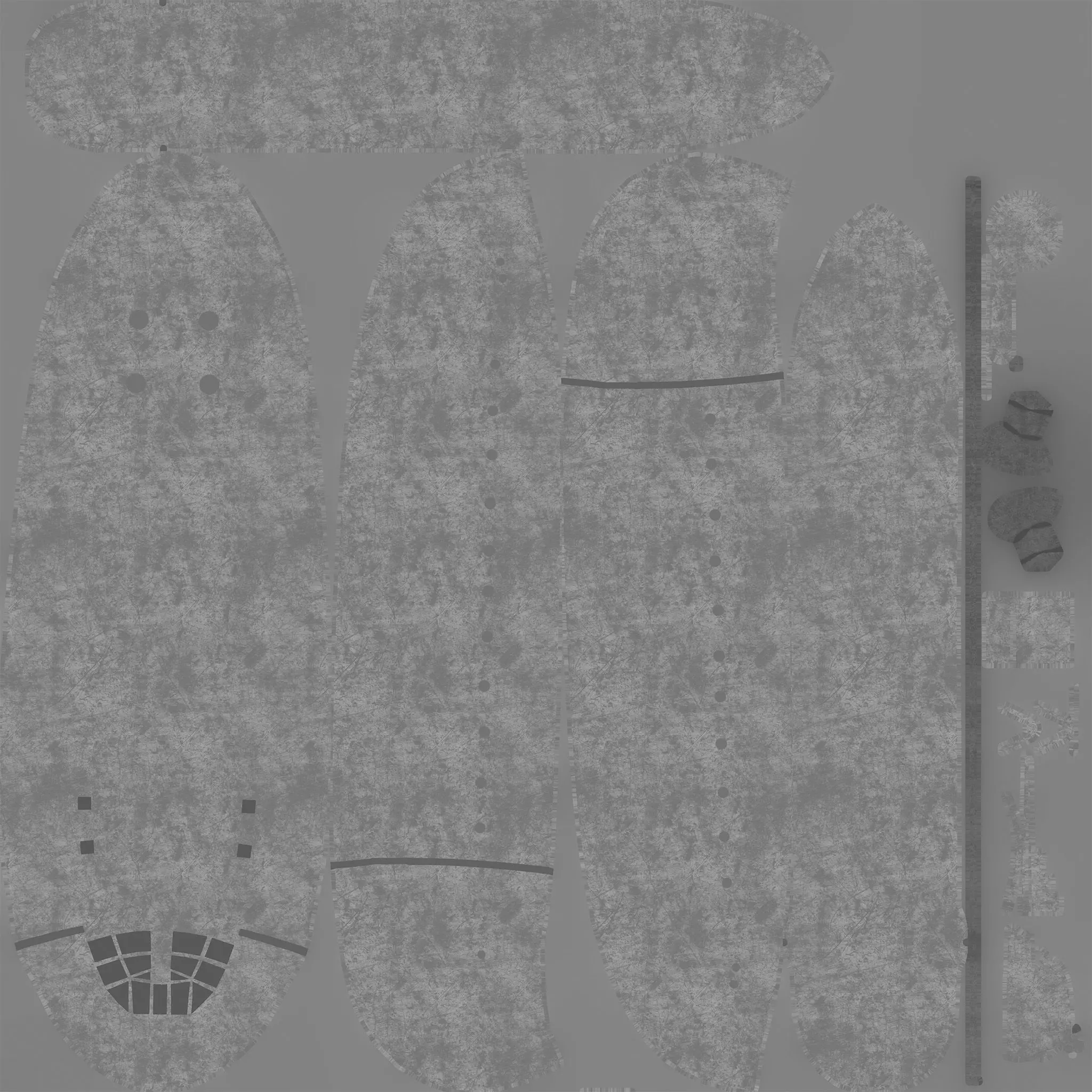 FAIRCHILD XC-120 PACKPLANE - The Unwanted BLOB Low-poly 3D model_47