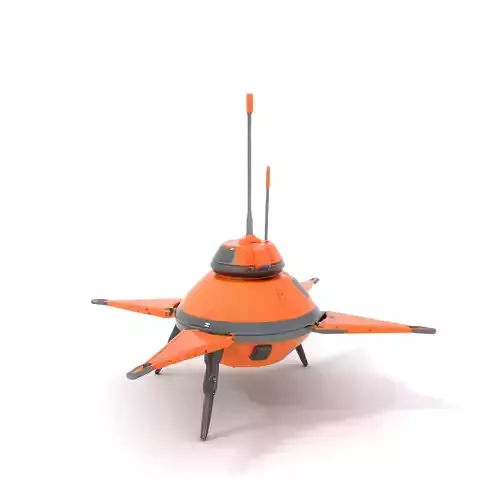 Orange Surveyor Drone model pack