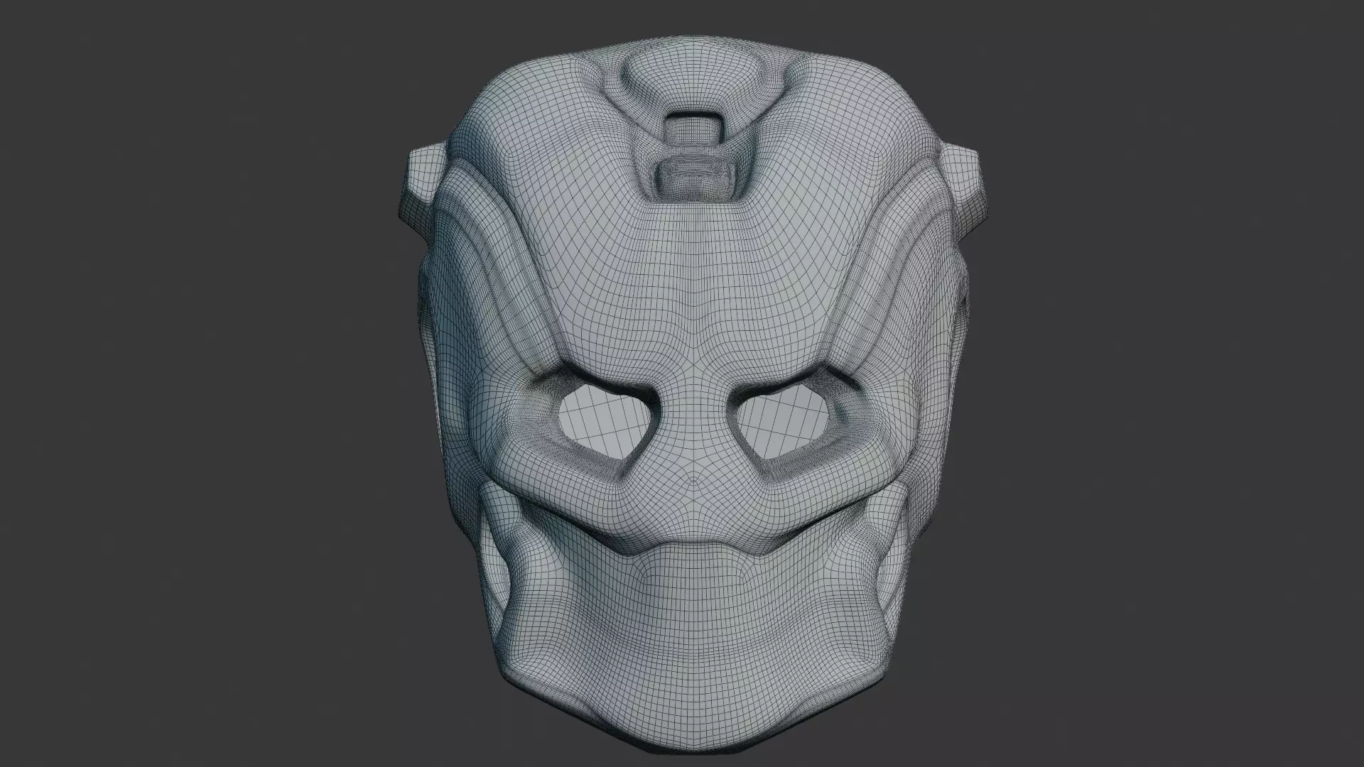 Sci-Fi Mask 3D model_4