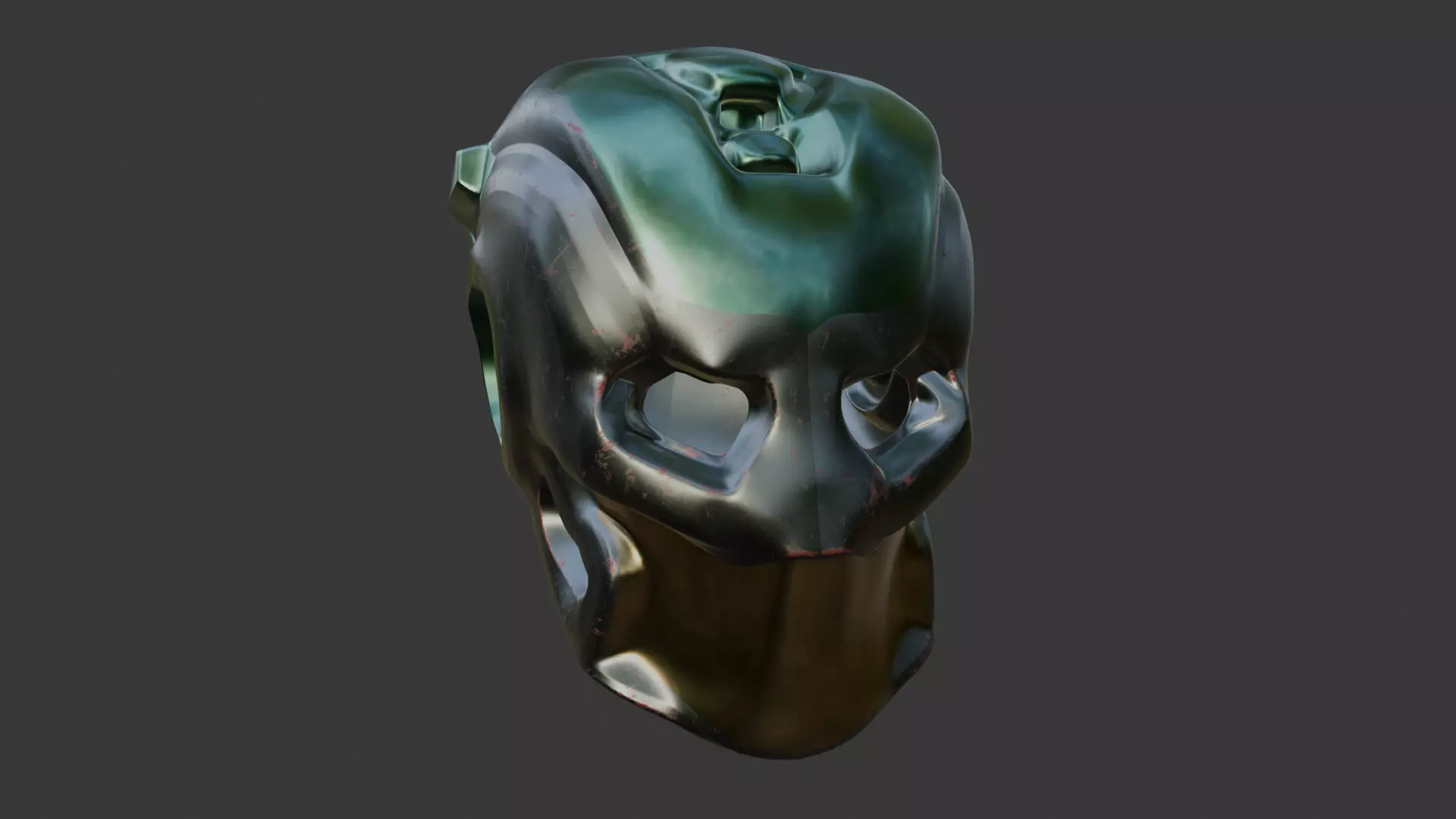Sci-Fi Mask 3D model_0
