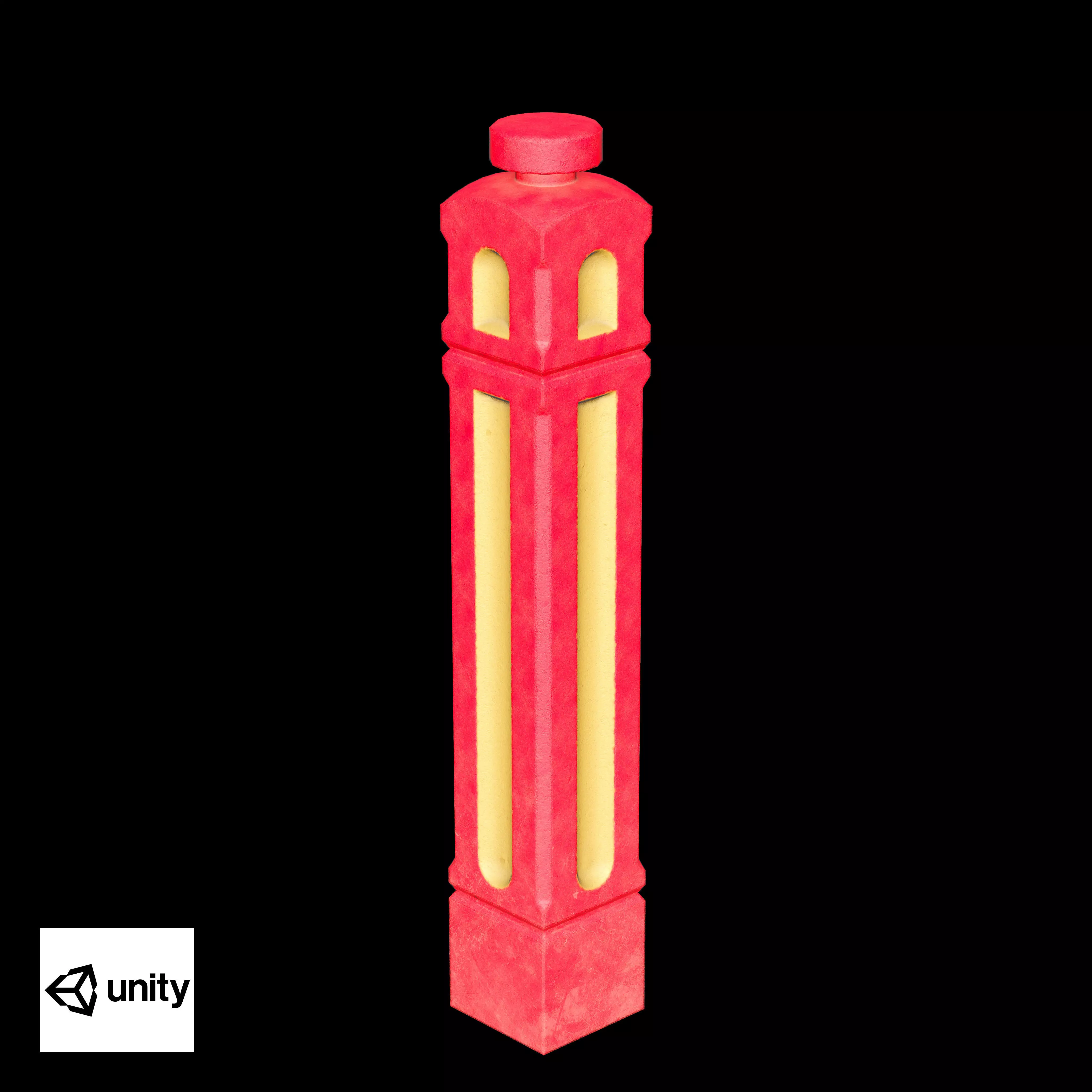 Bollards Cast Iron A Low-poly 3D model_12