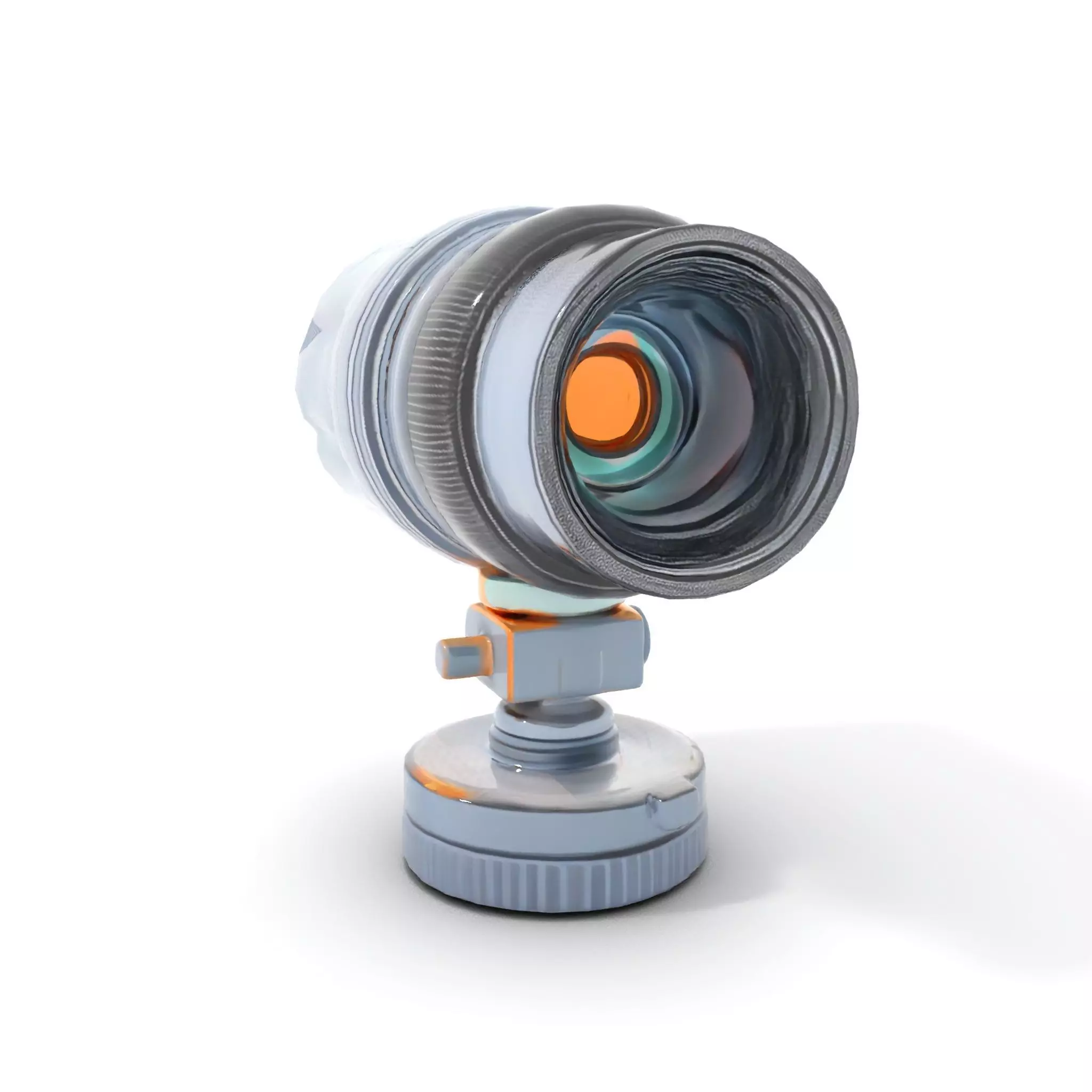 Professional Camera Lens model pack Low-poly 3D model_11