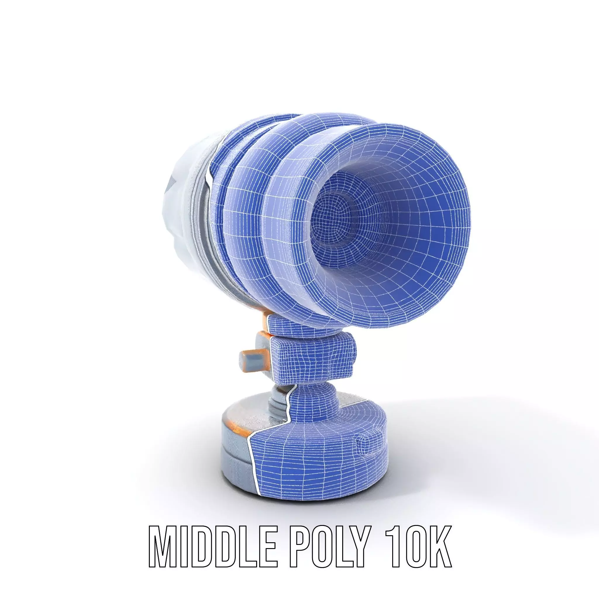 Professional Camera Lens model pack Low-poly 3D model_13