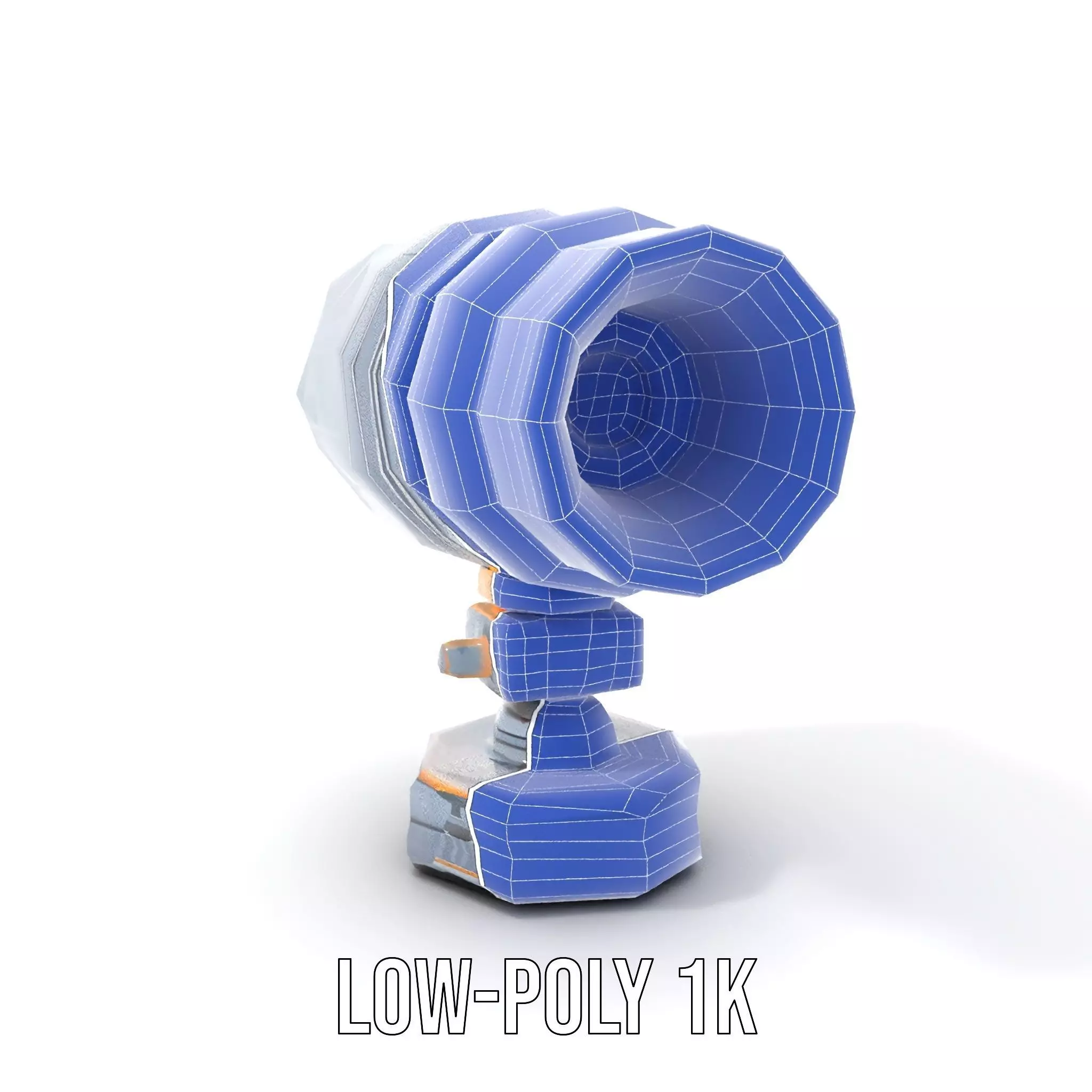 Professional Camera Lens model pack Low-poly 3D model_7