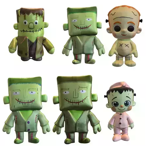 Halloween Chibi Monster Pack