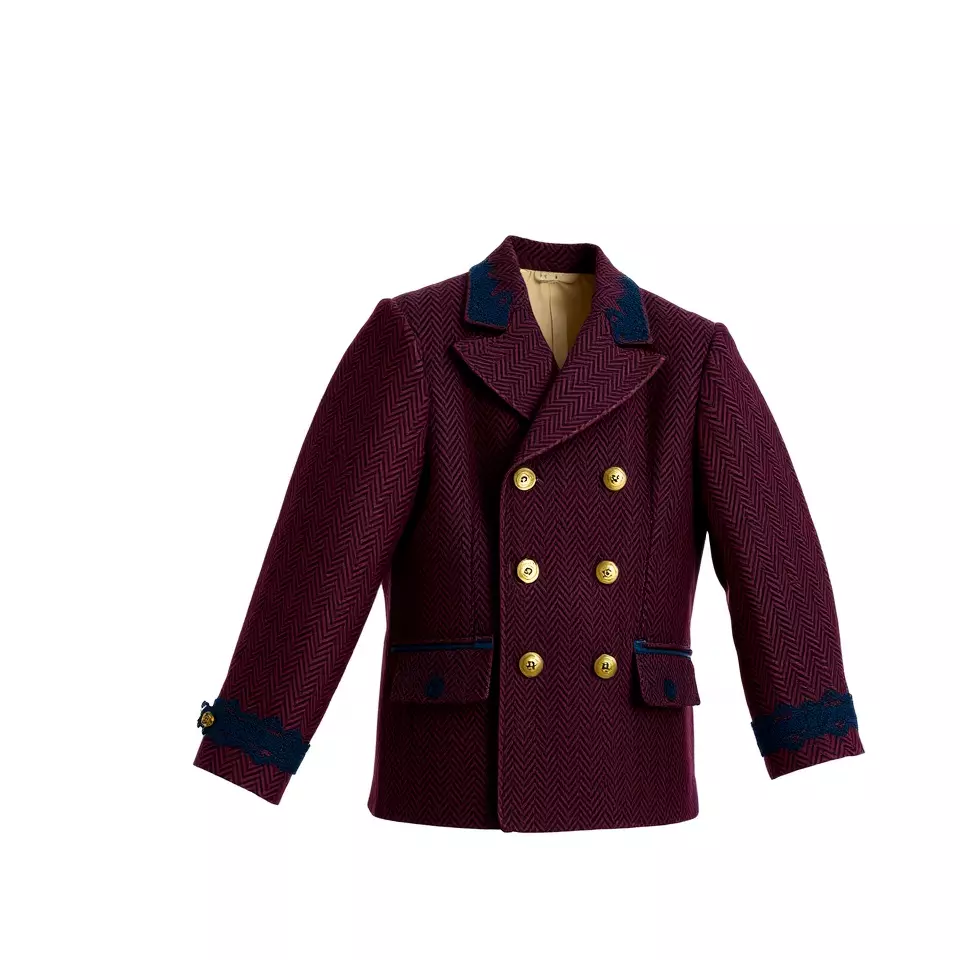 Plum Wool Jacket model pack Low-poly 3D model_2